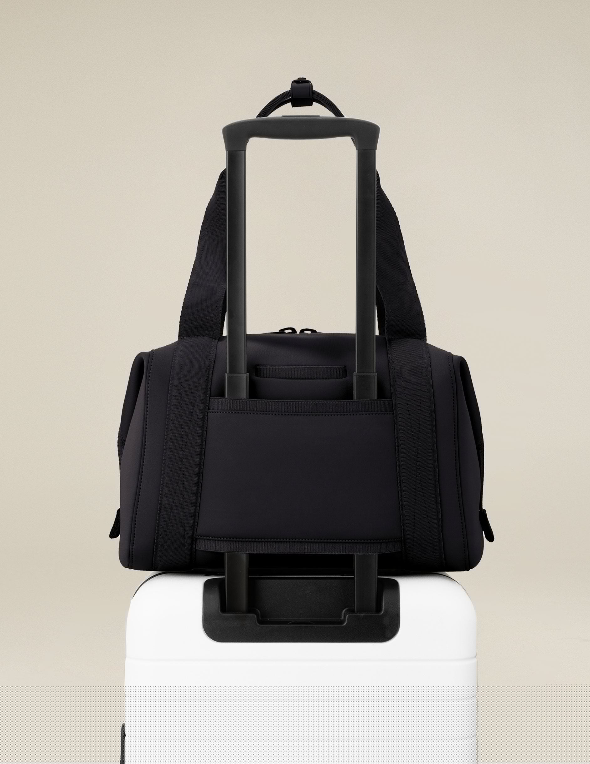 black medium dagne dover carryall bag.