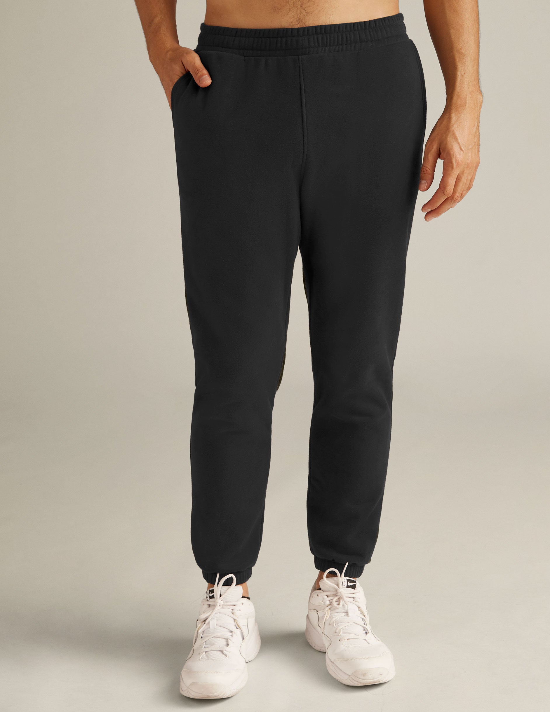 black men's joggers.