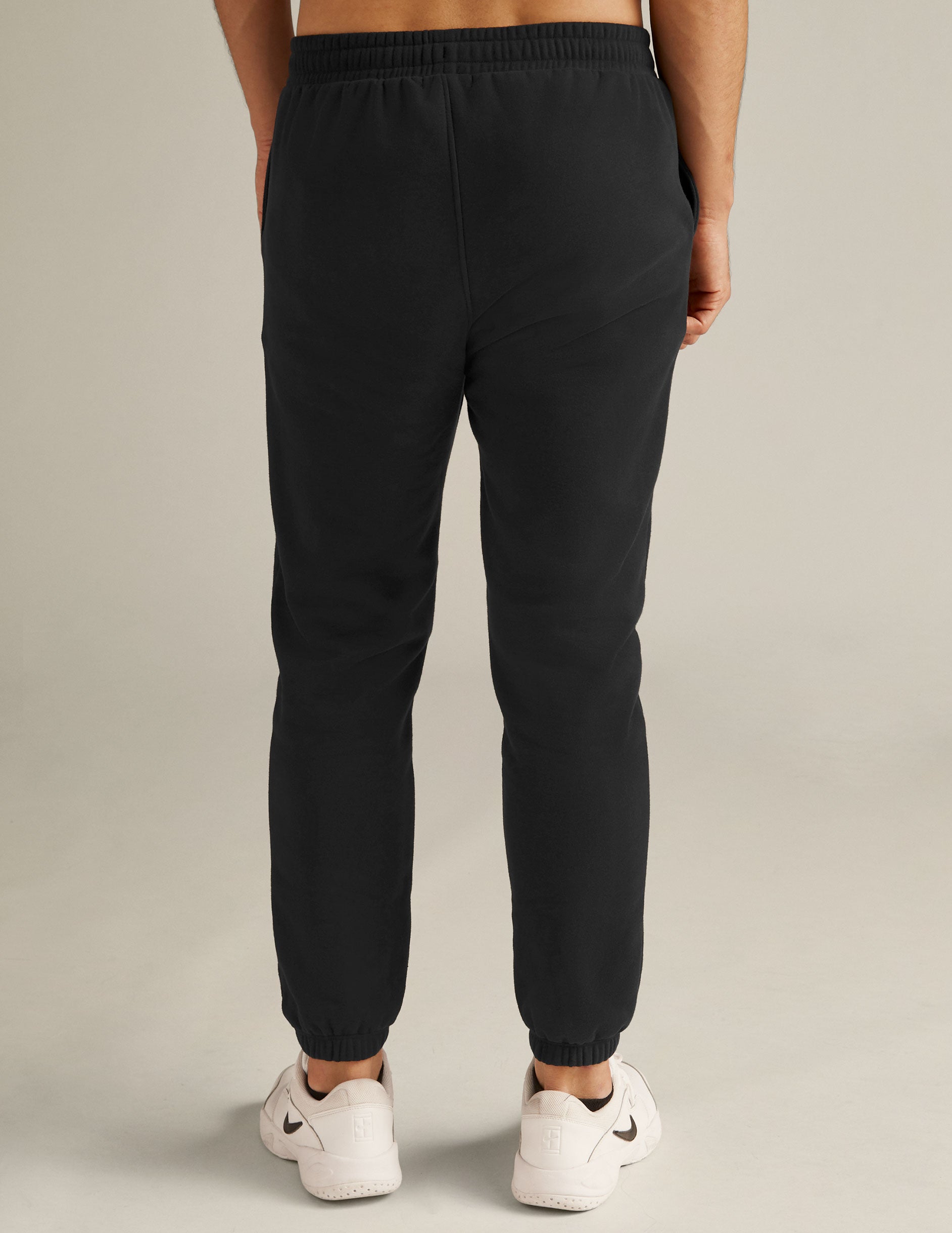 black men's joggers.
