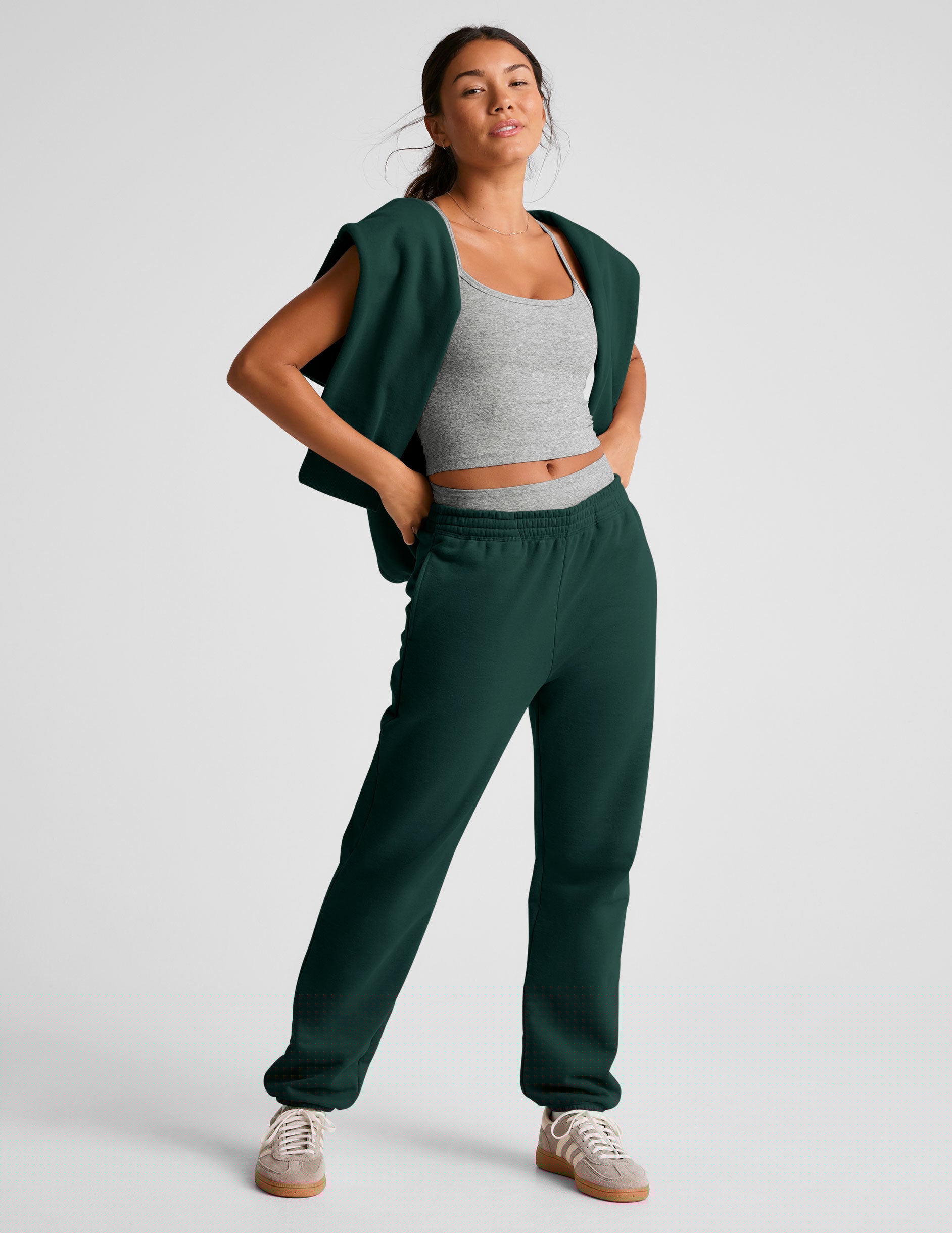 green sweatpant.