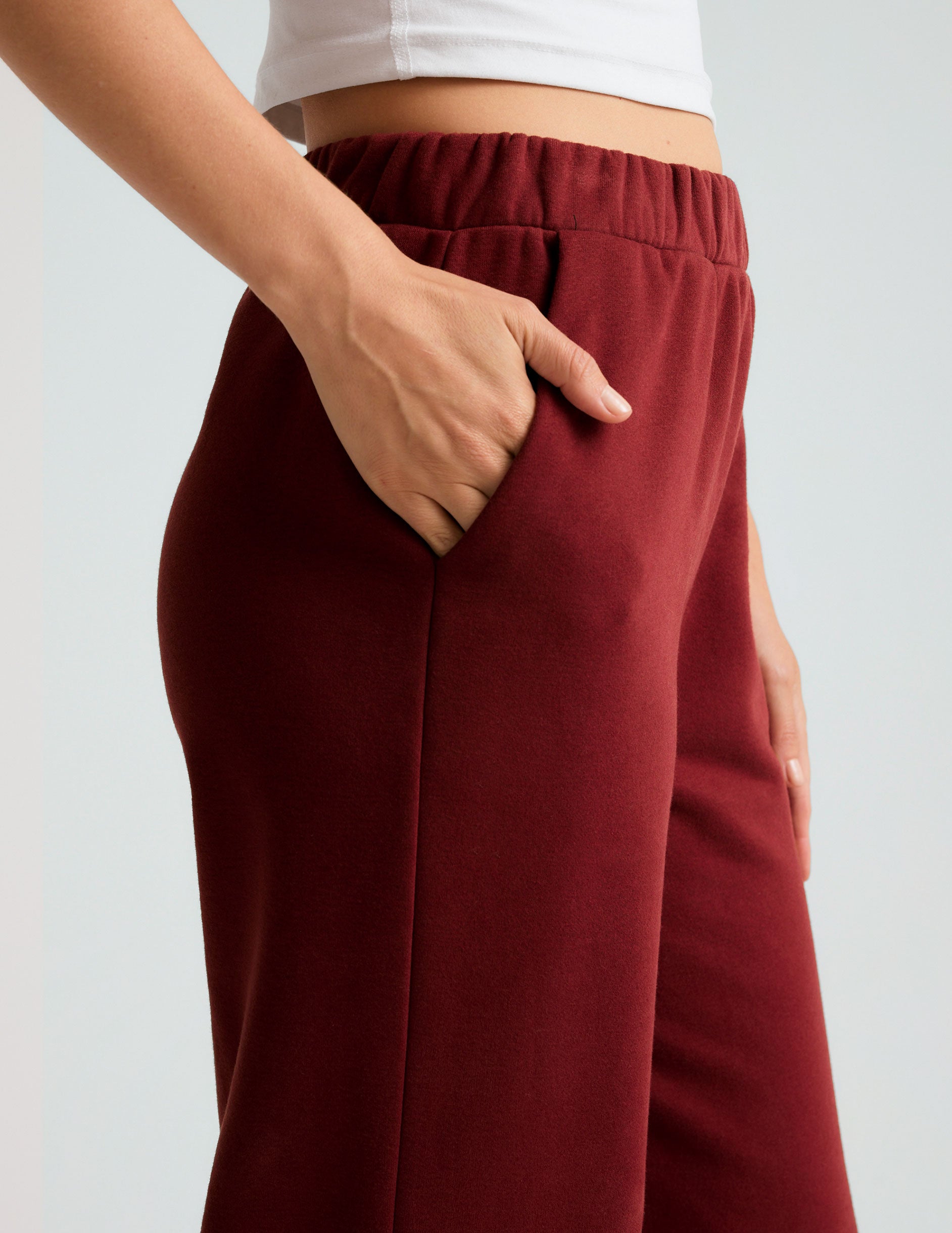 LuxeFleece Wide Leg Pant