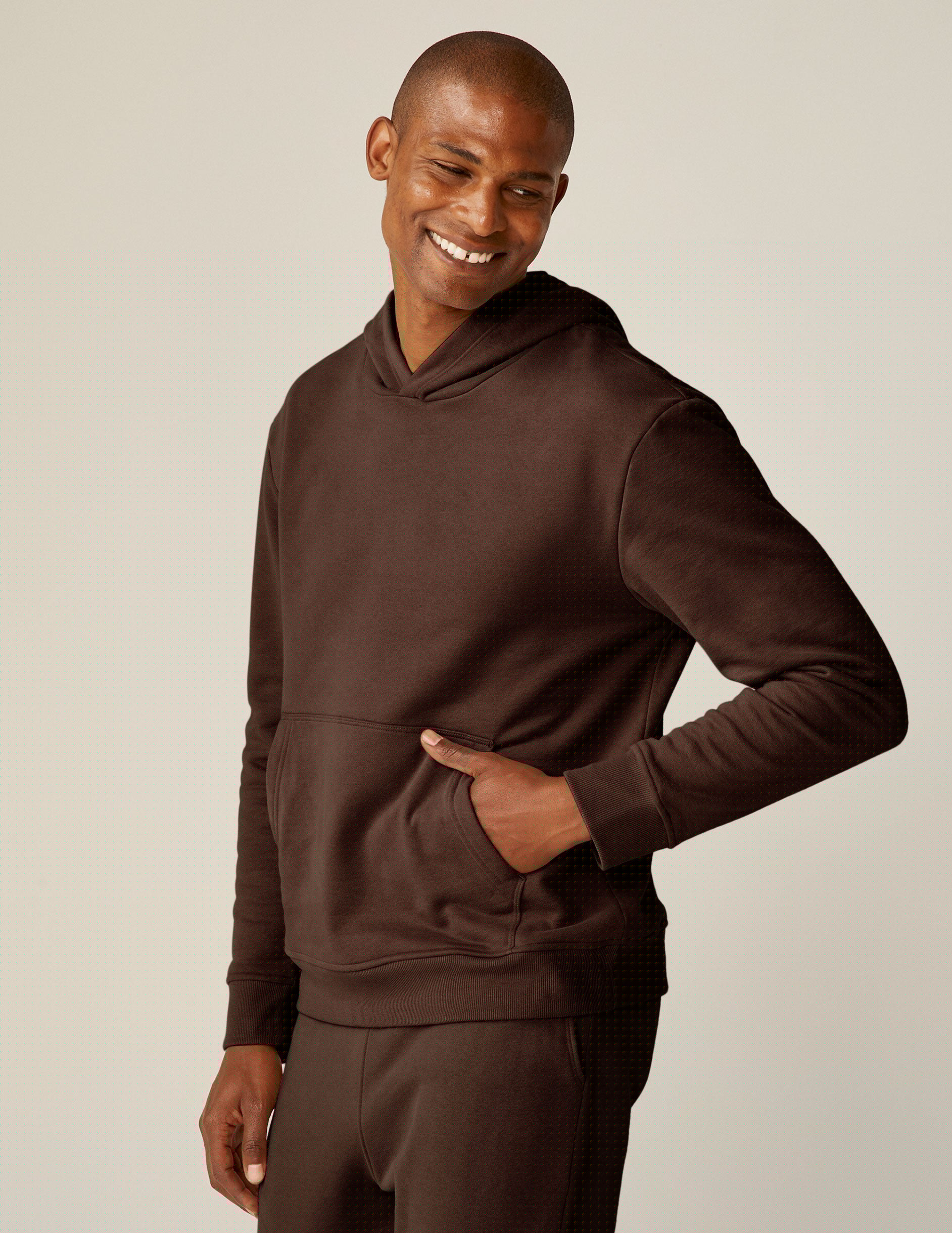brown mens hoodie jacket.