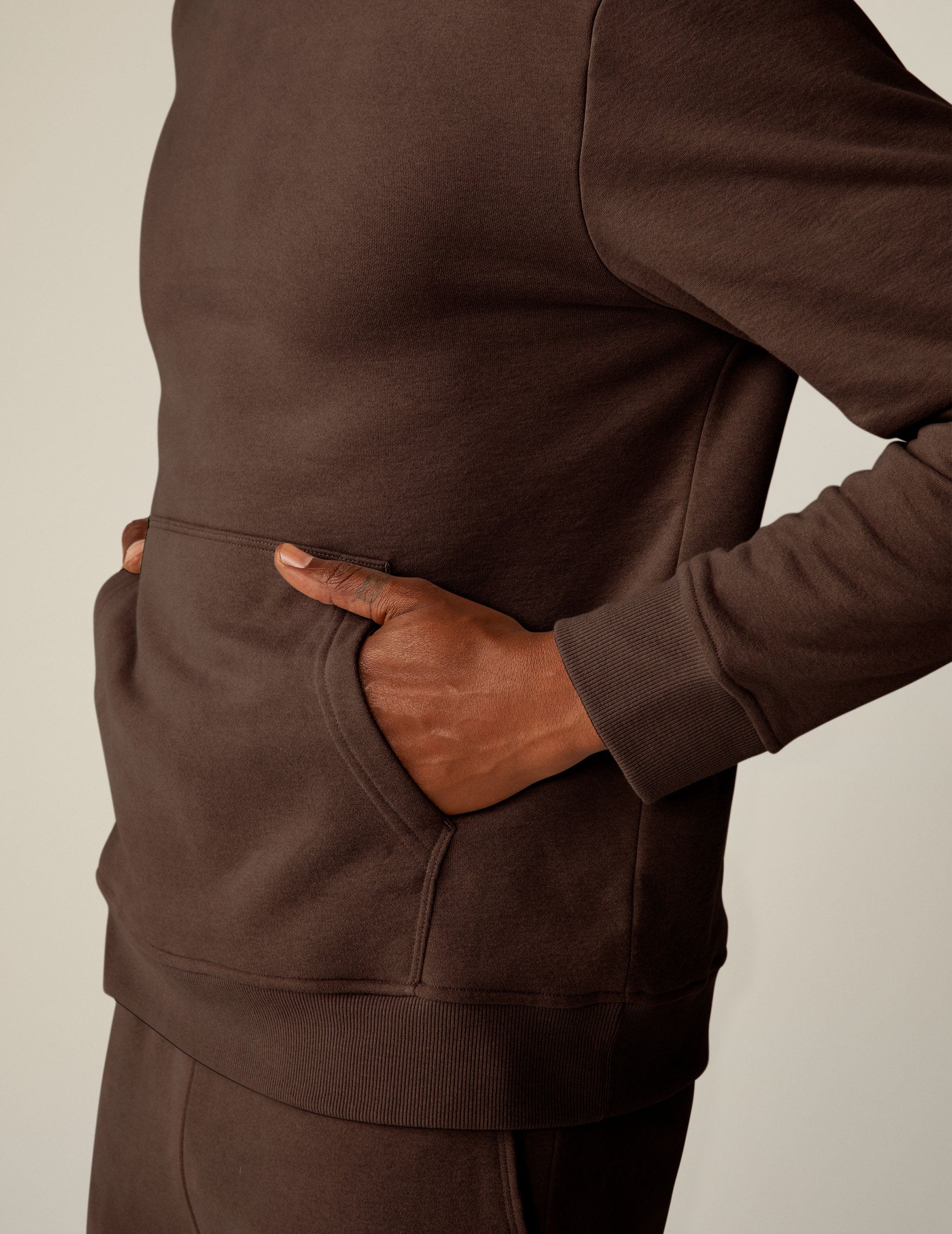 brown mens hoodie jacket.