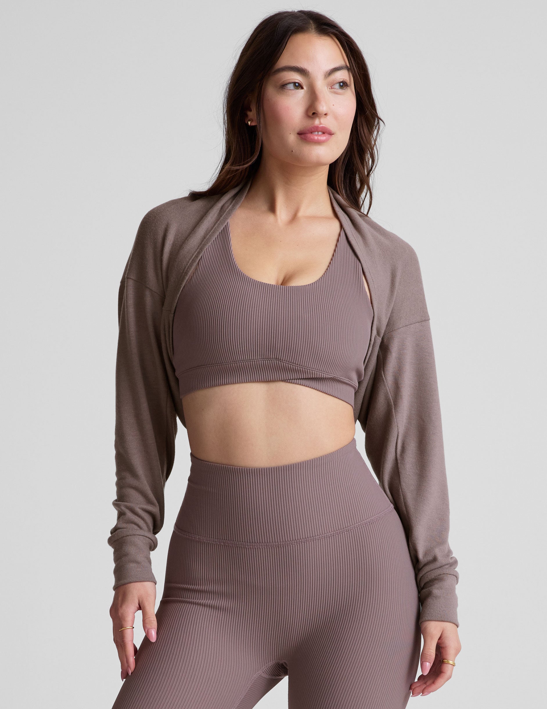 brown shrug