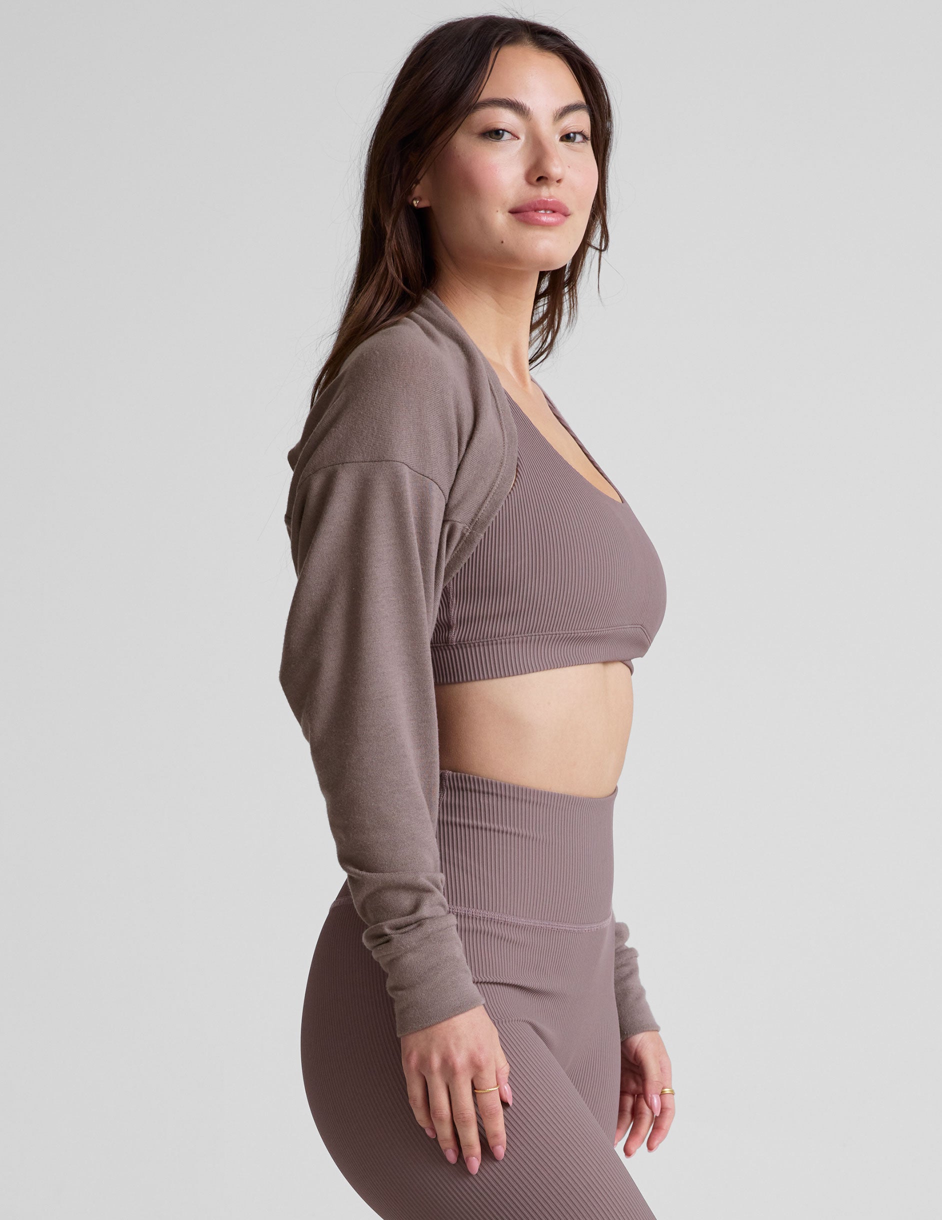 brown shrug