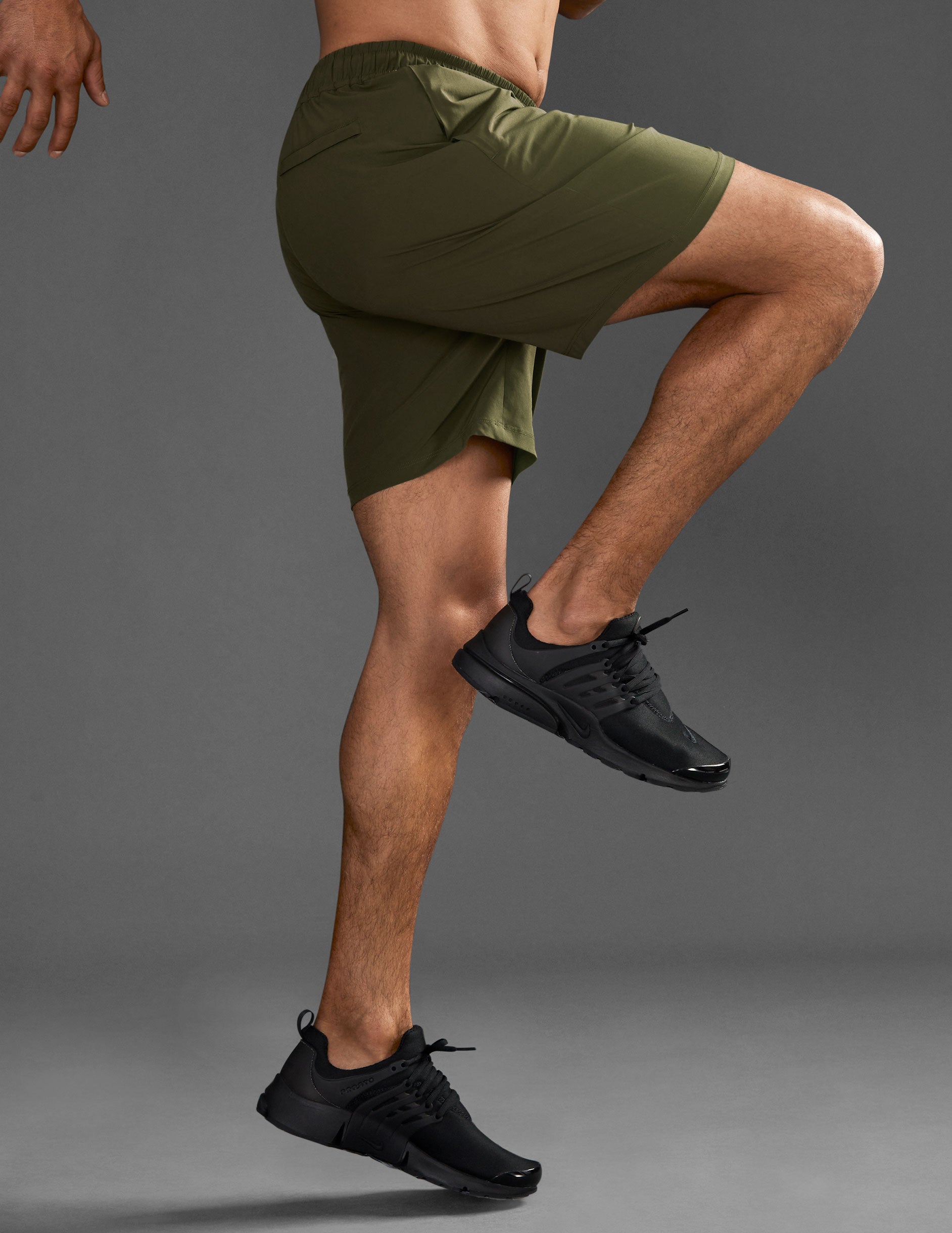green mens short
