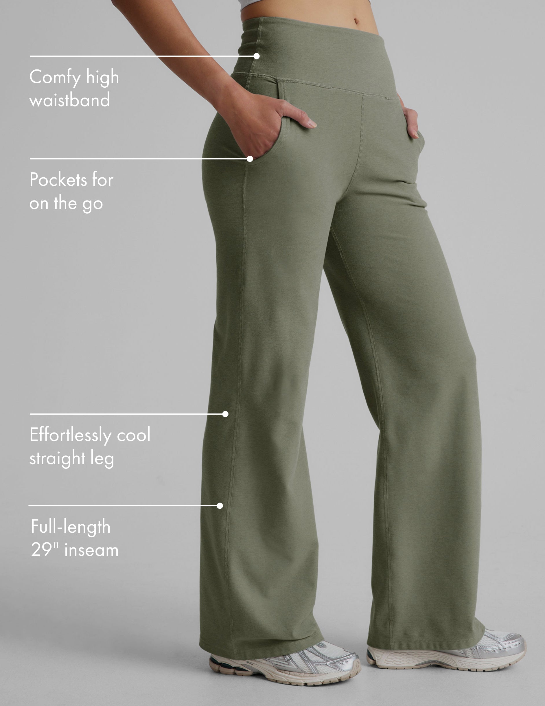 Spacedye Laid Back Wide Leg Pant