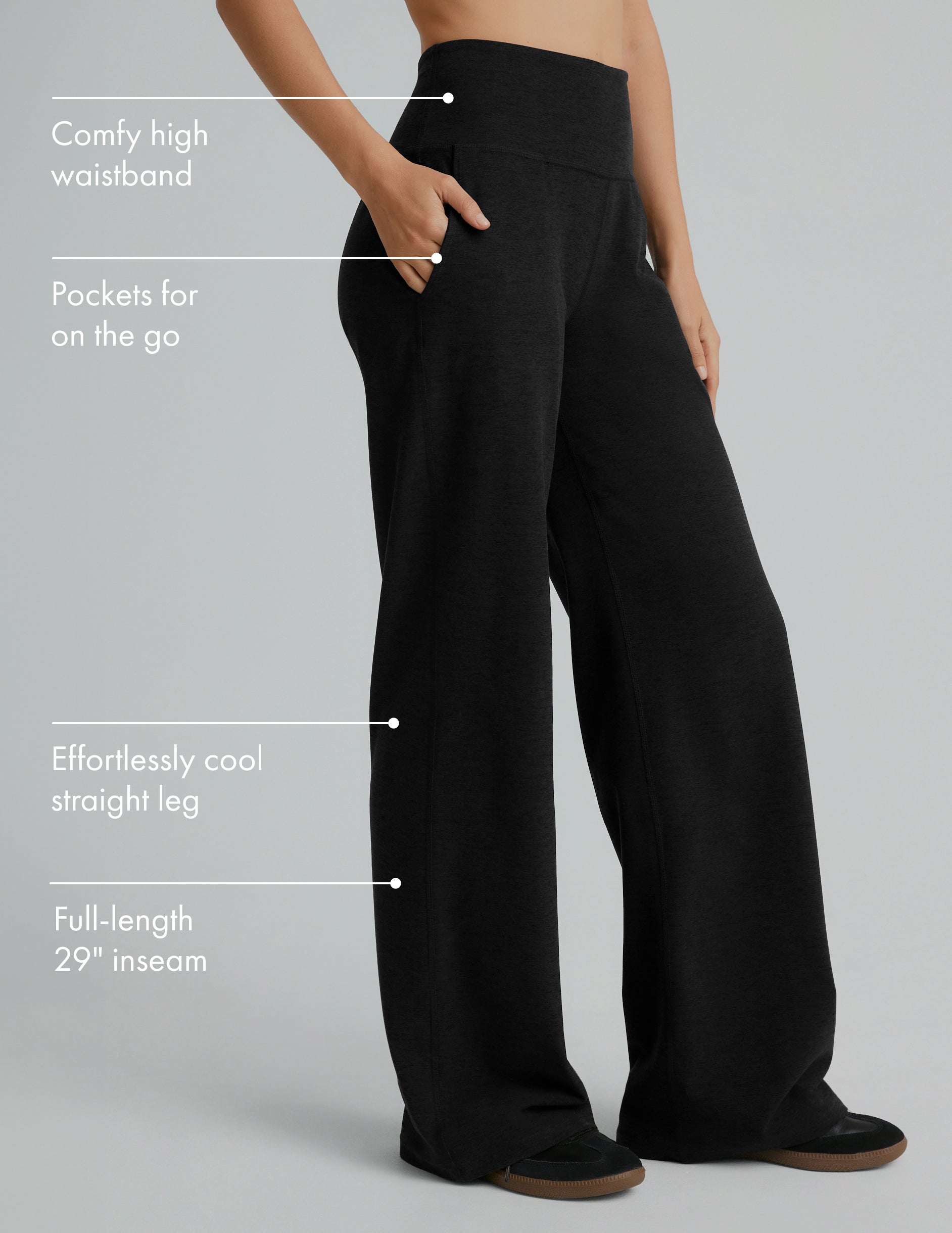 Spacedye Laid Back Wide Leg Pant