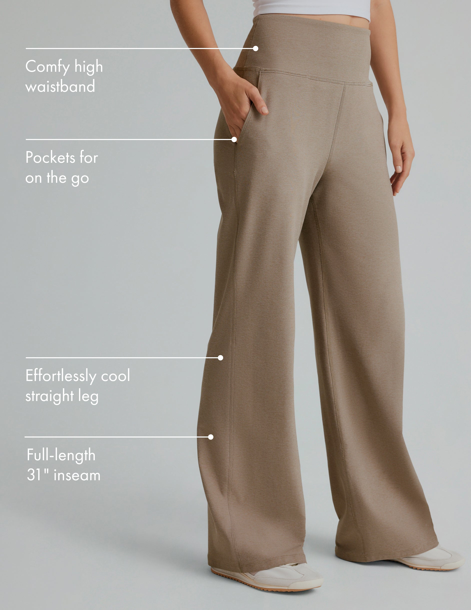 Spacedye Laid Back Wide Leg Pant