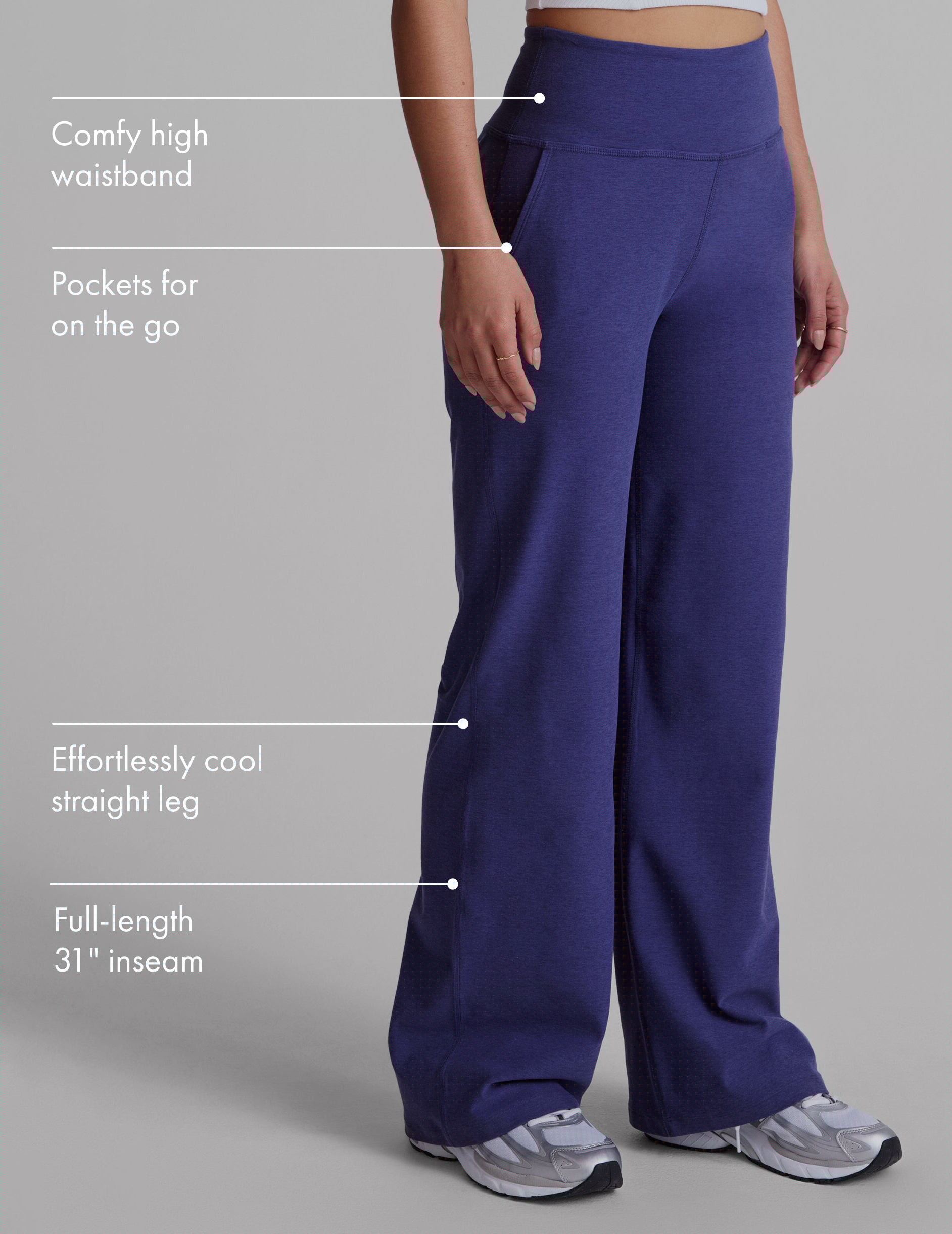 Spacedye Laid Back Wide Leg Pant