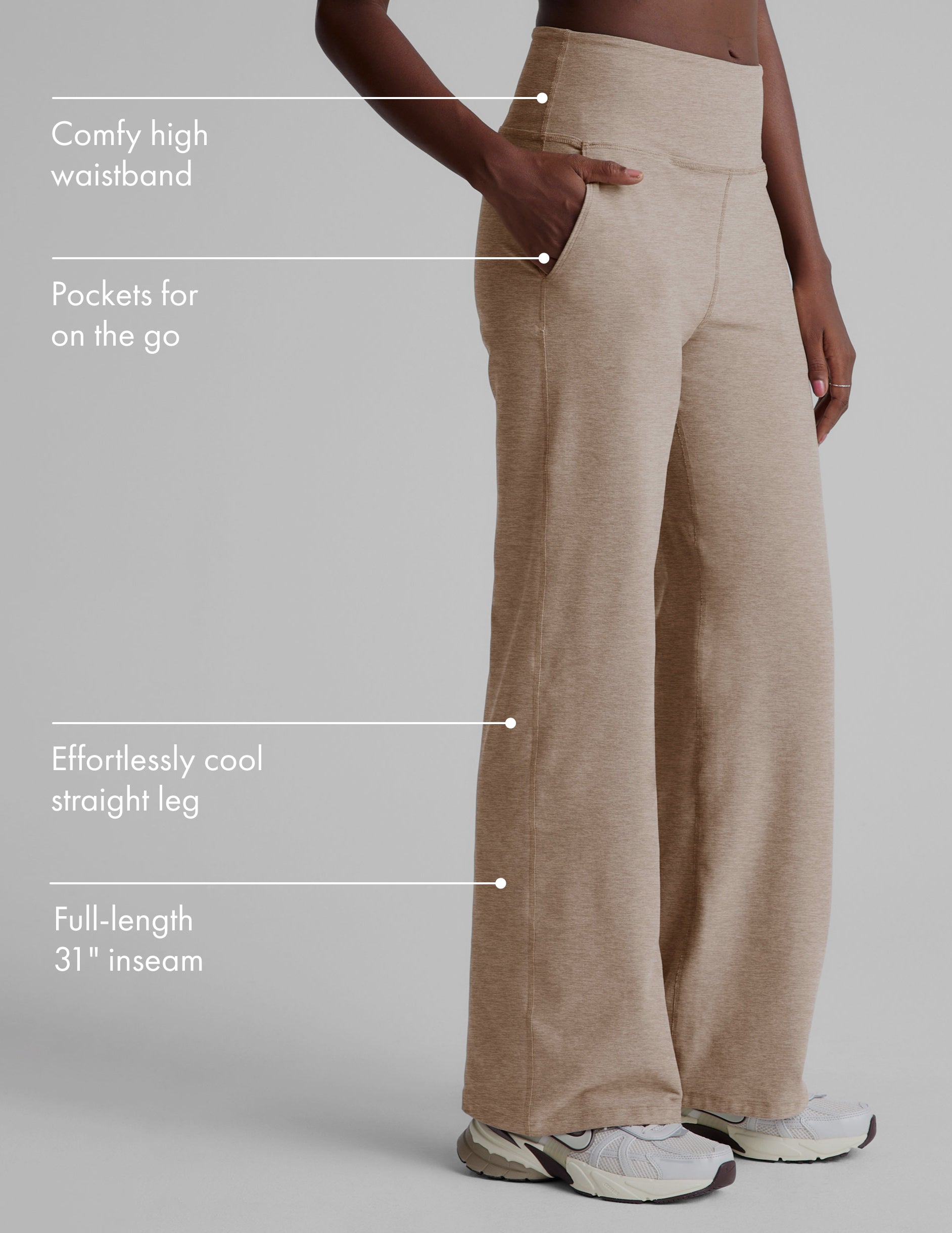 Spacedye Laid Back Wide Leg Pant