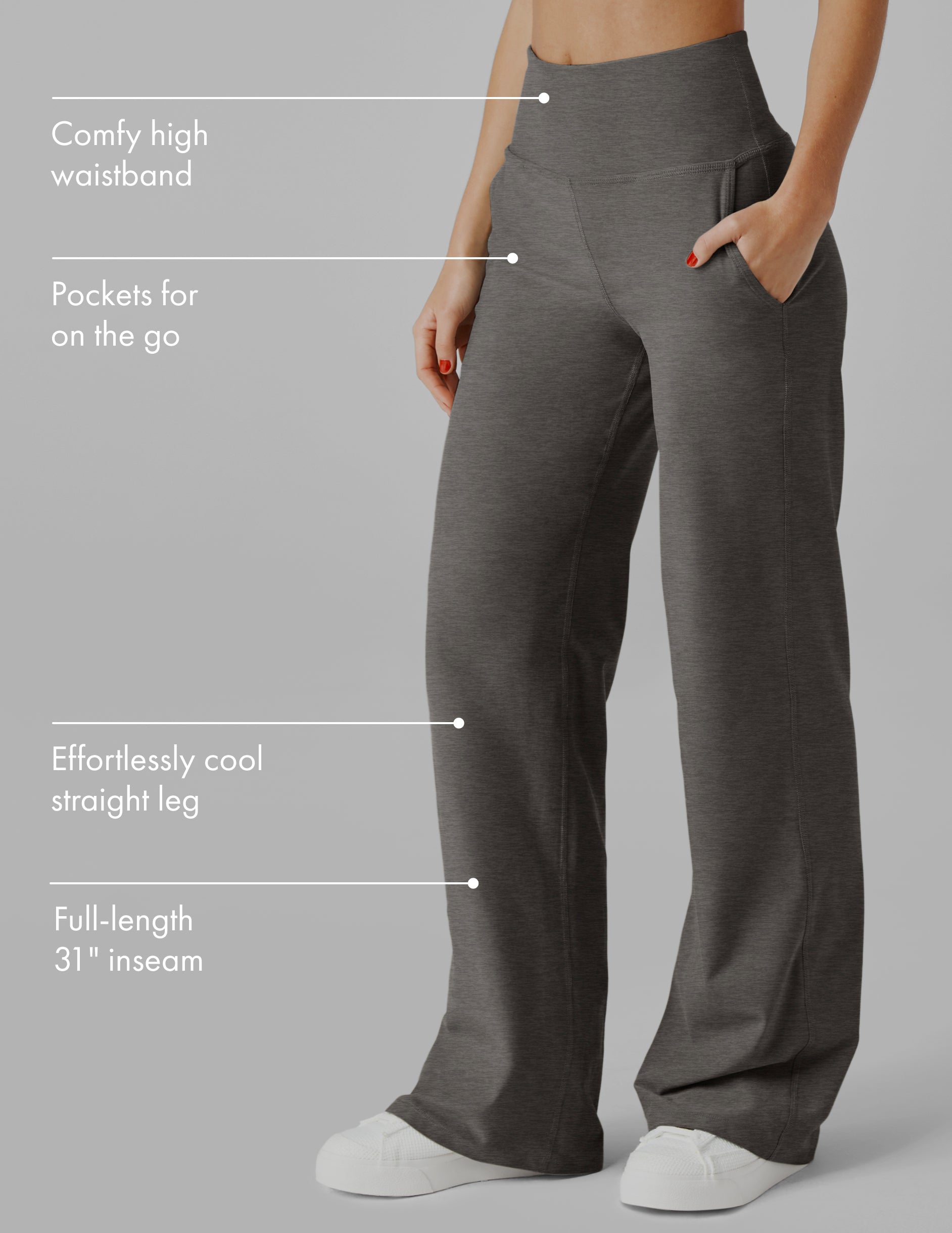 Spacedye Laid Back Wide Leg Pant