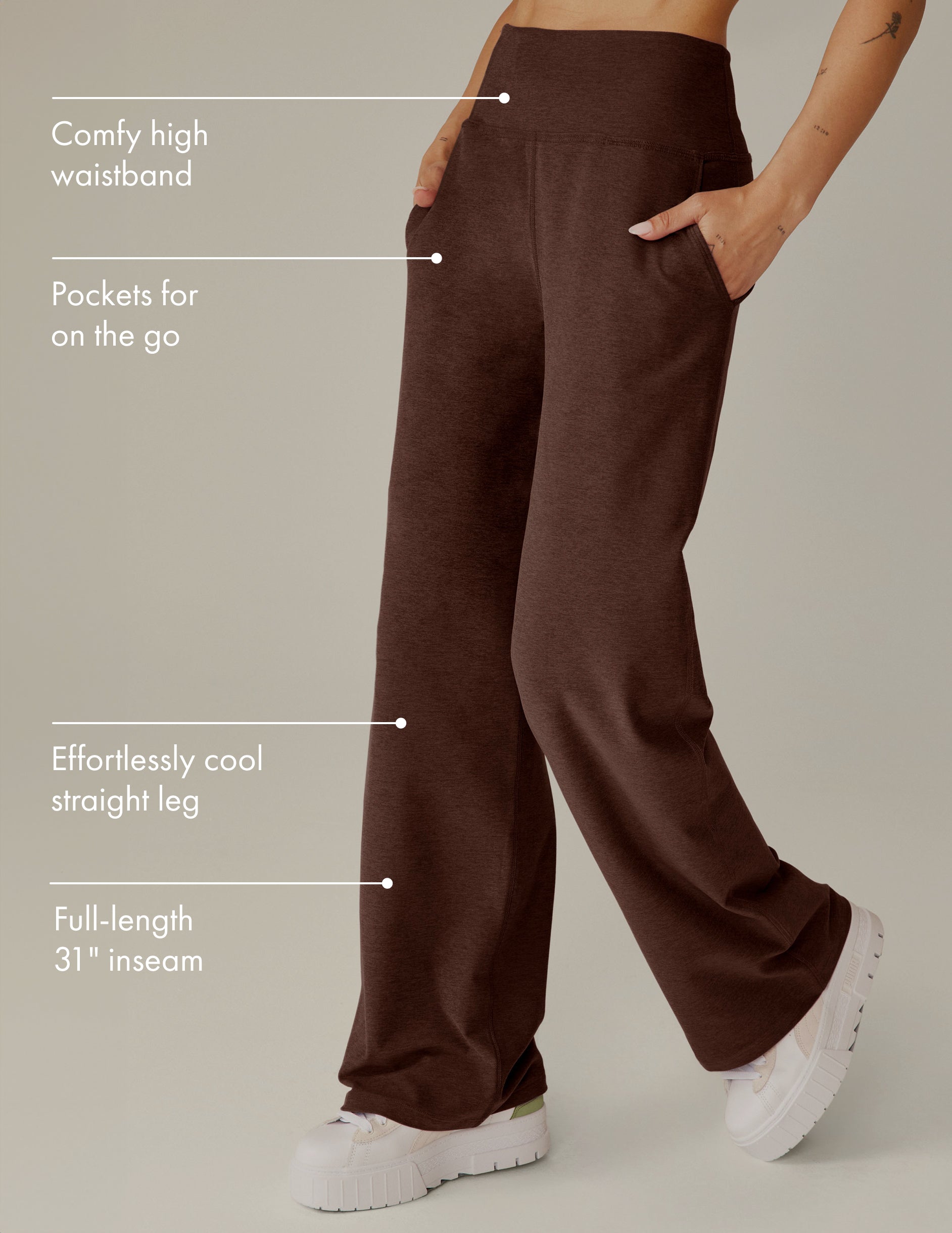 Spacedye Laid Back Wide Leg Pant