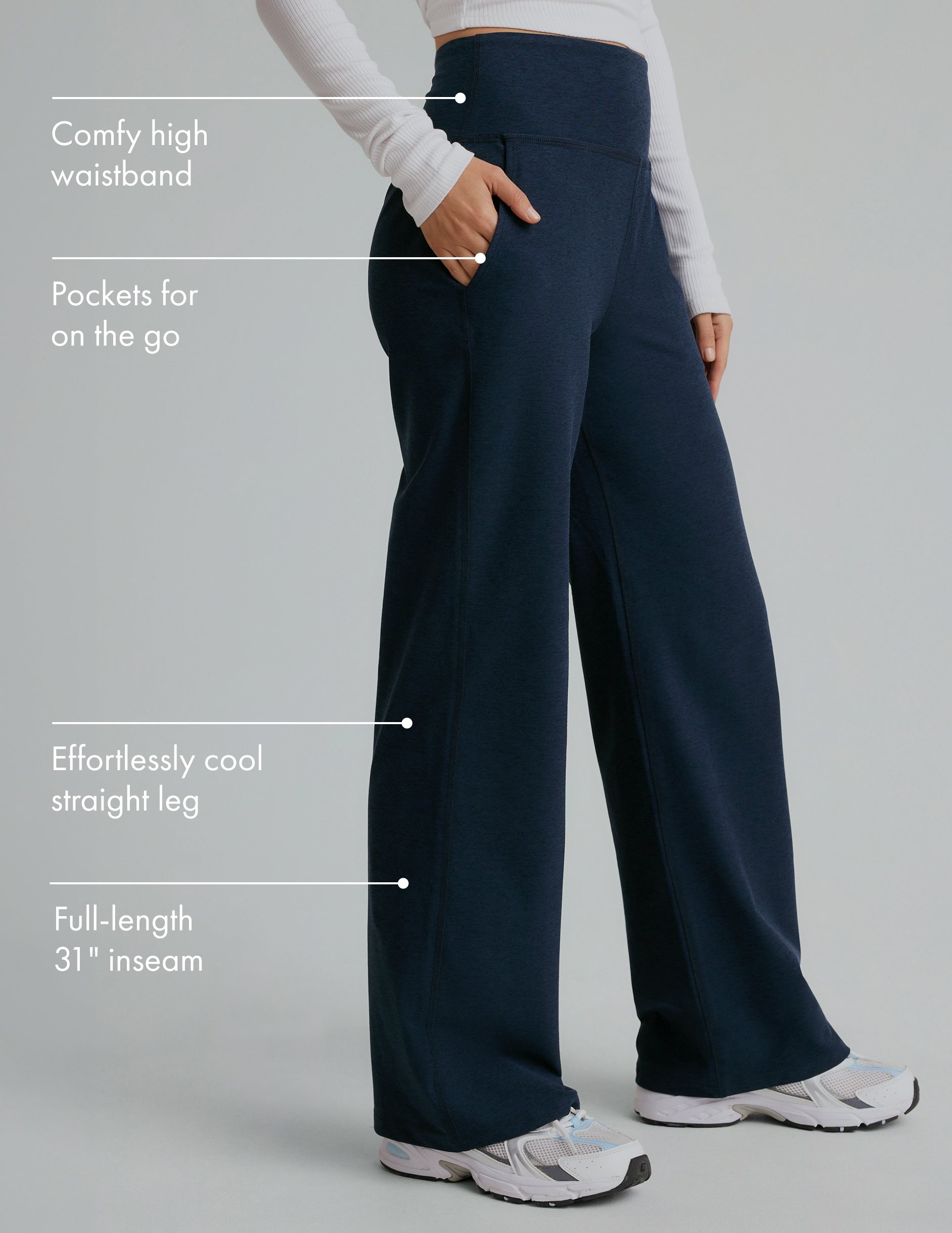 Spacedye Laid Back Wide Leg Pant
