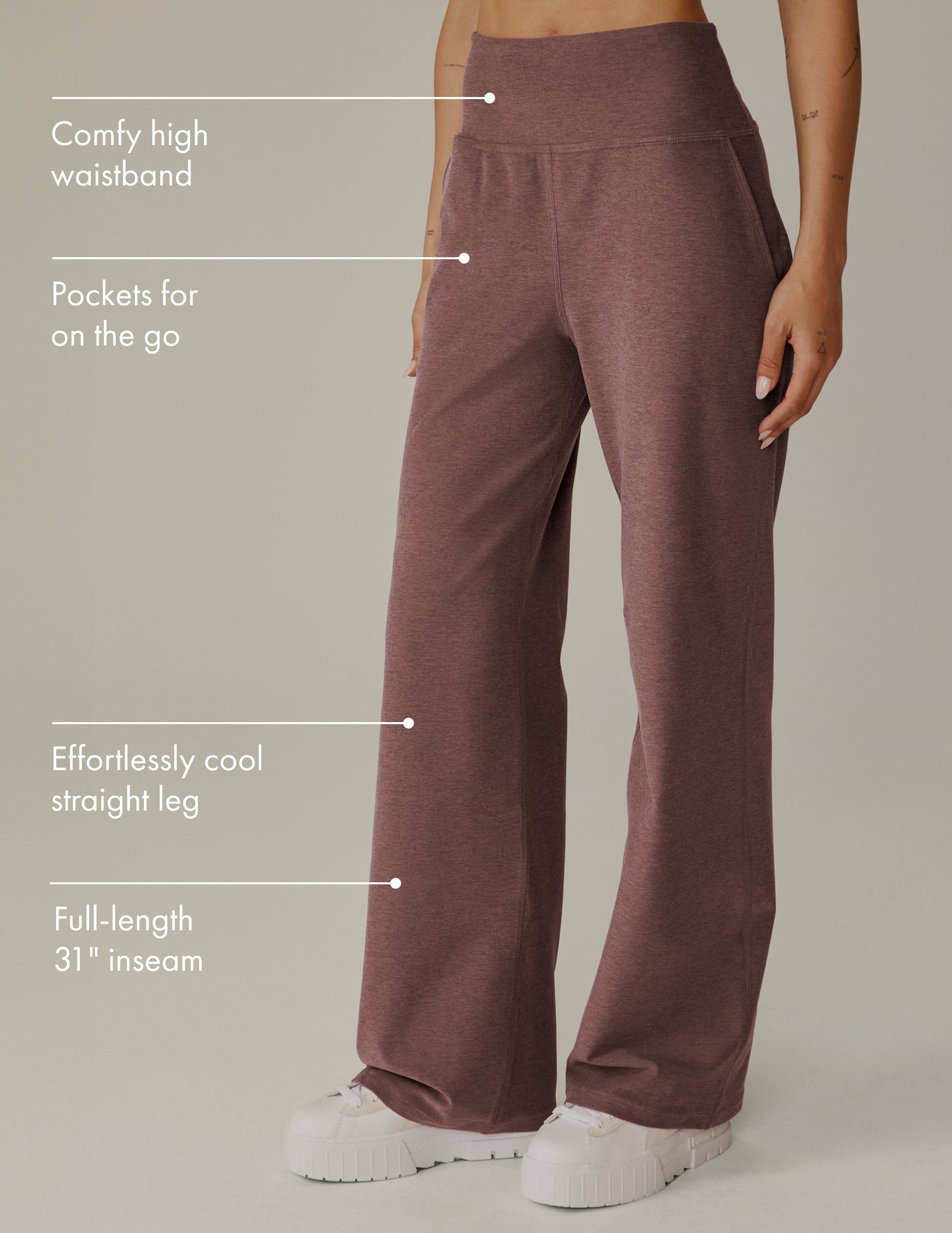 Spacedye Laid Back Wide Leg Pant