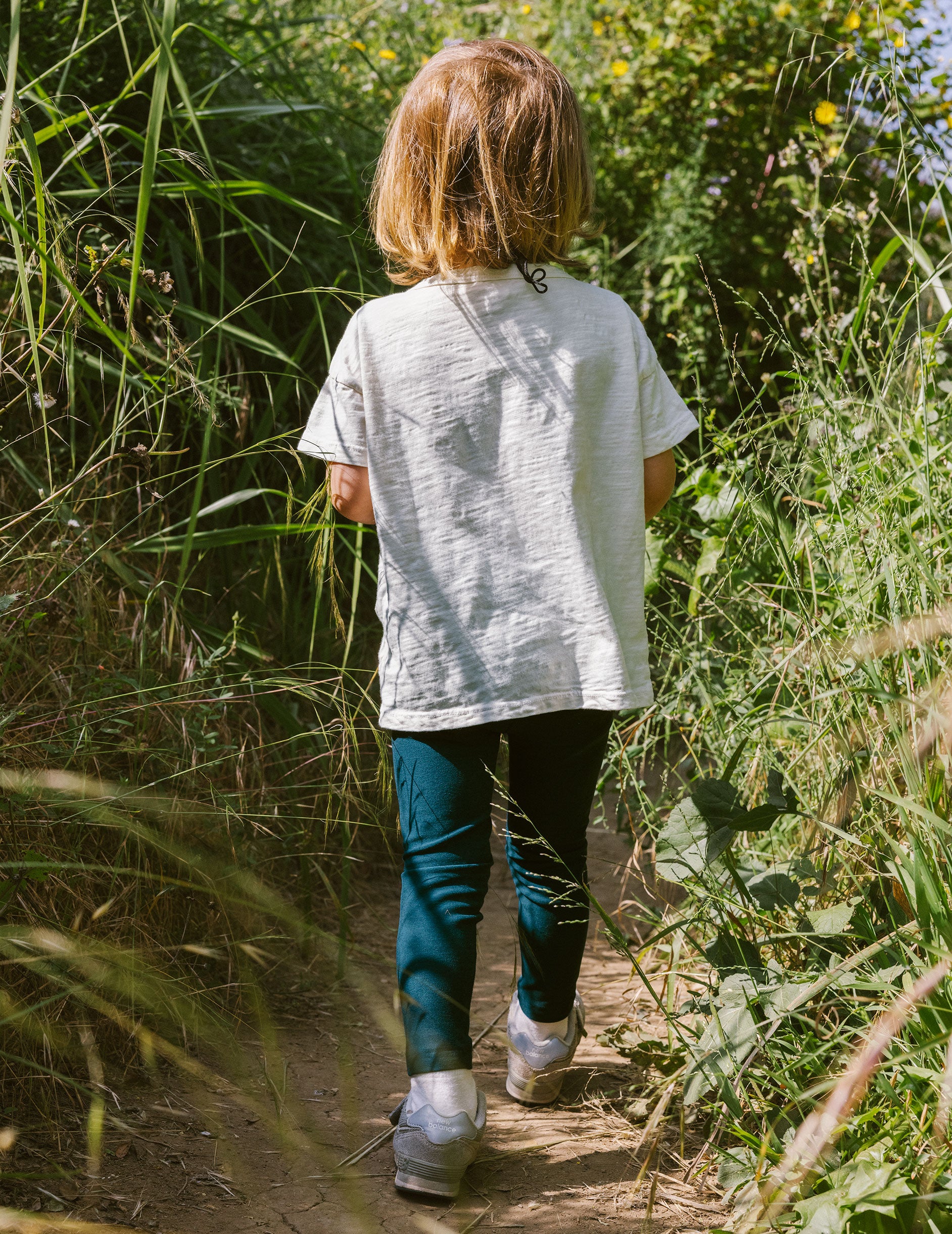 blue spacedye toddler leggings.