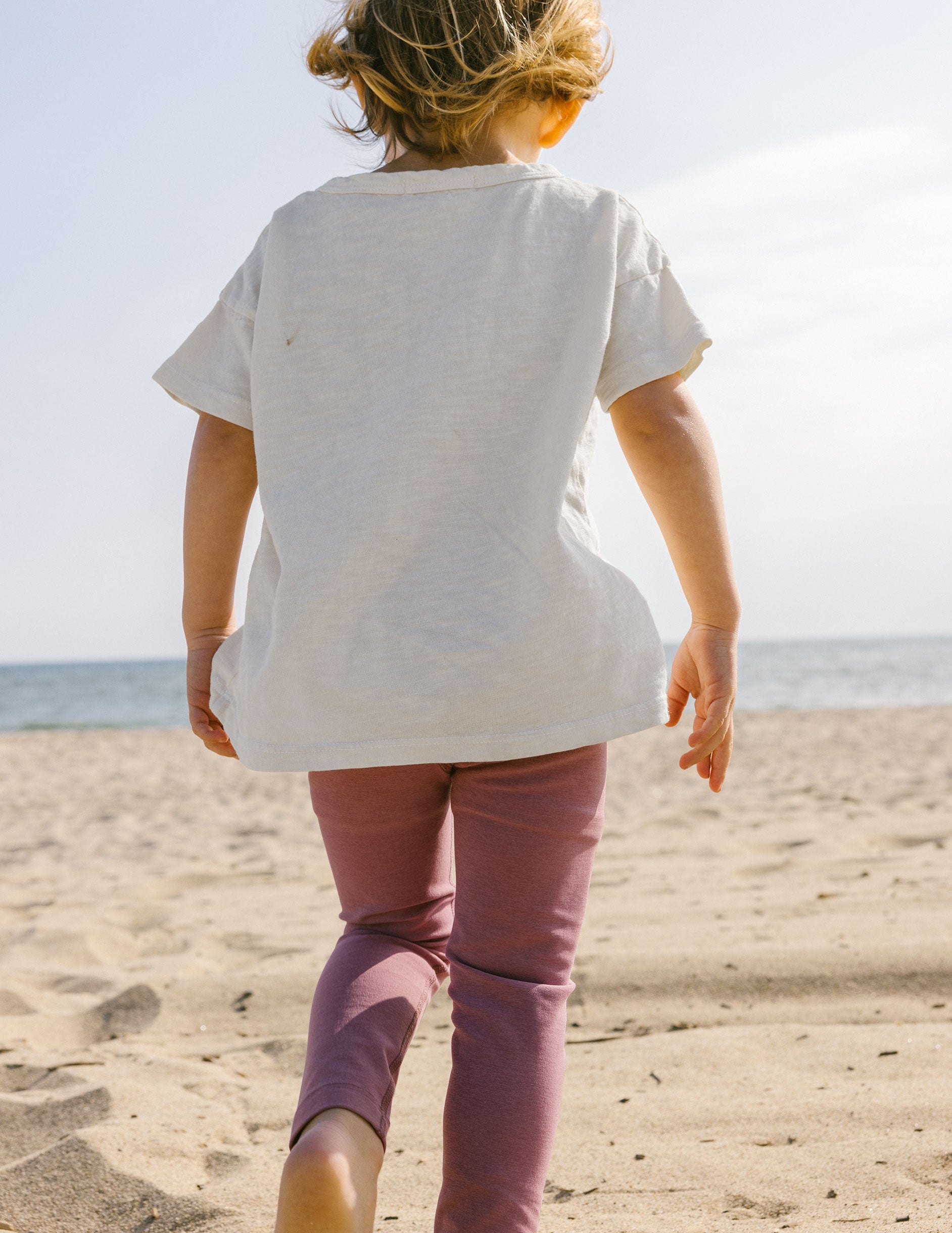 purple spacedye toddler leggings.