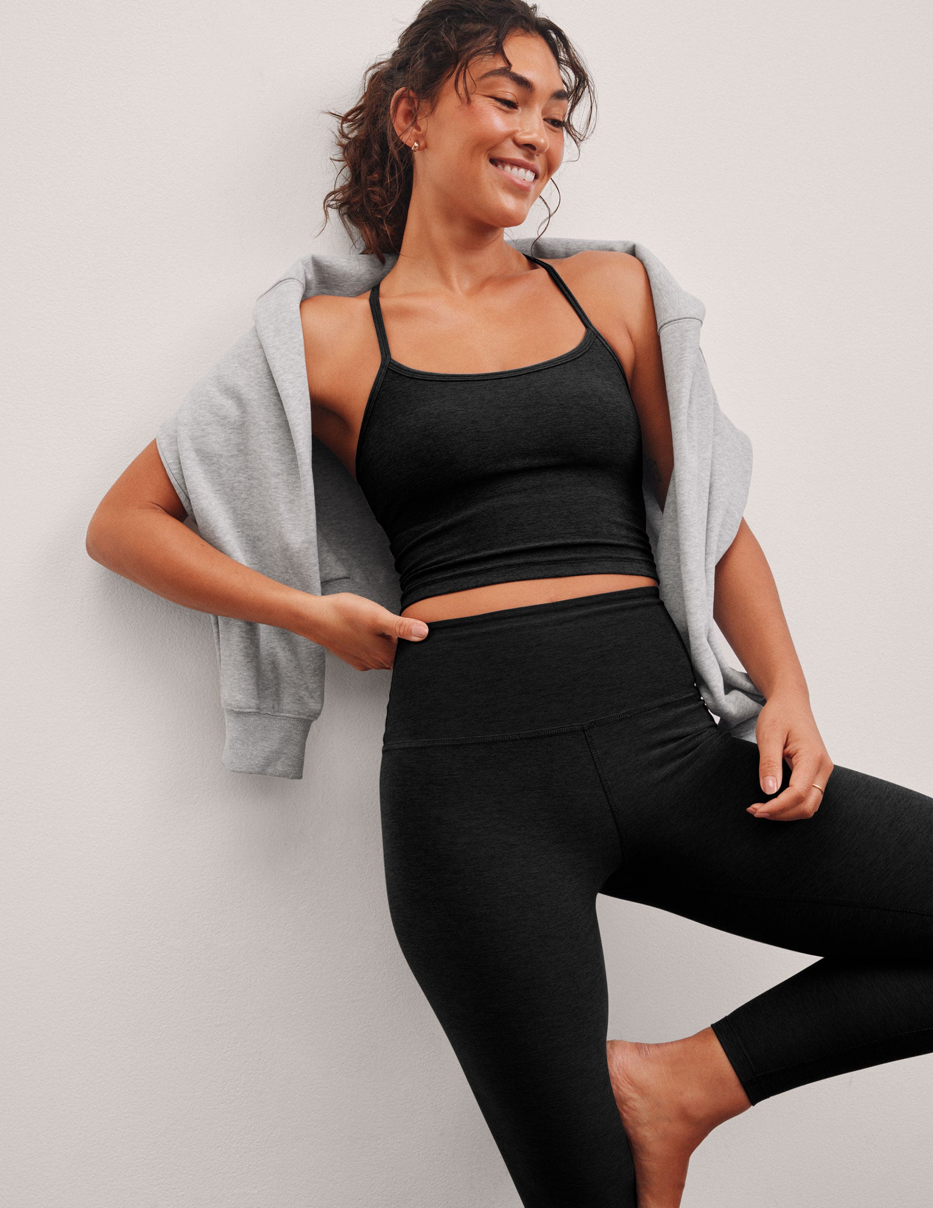 black crop top