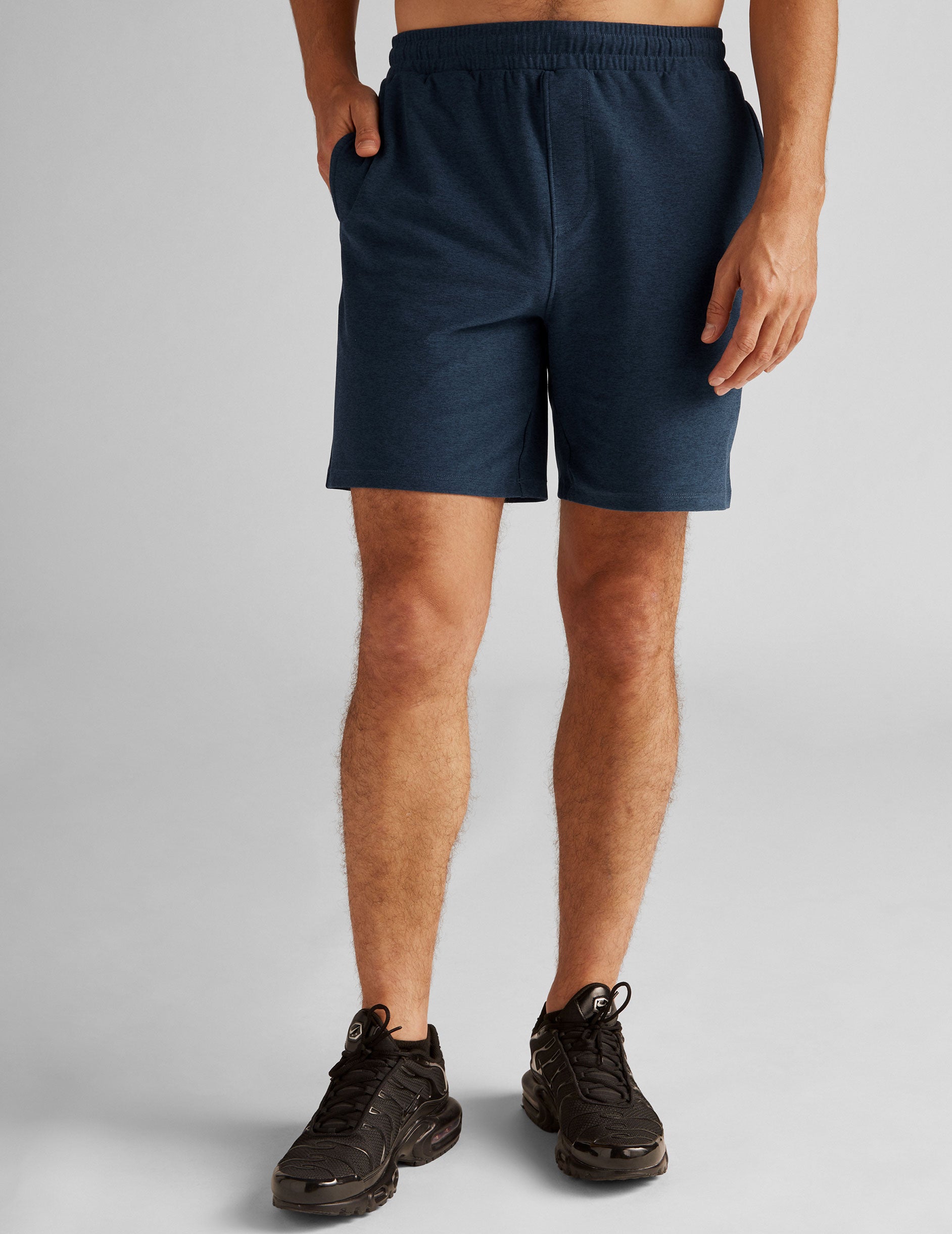 blue mens shorts