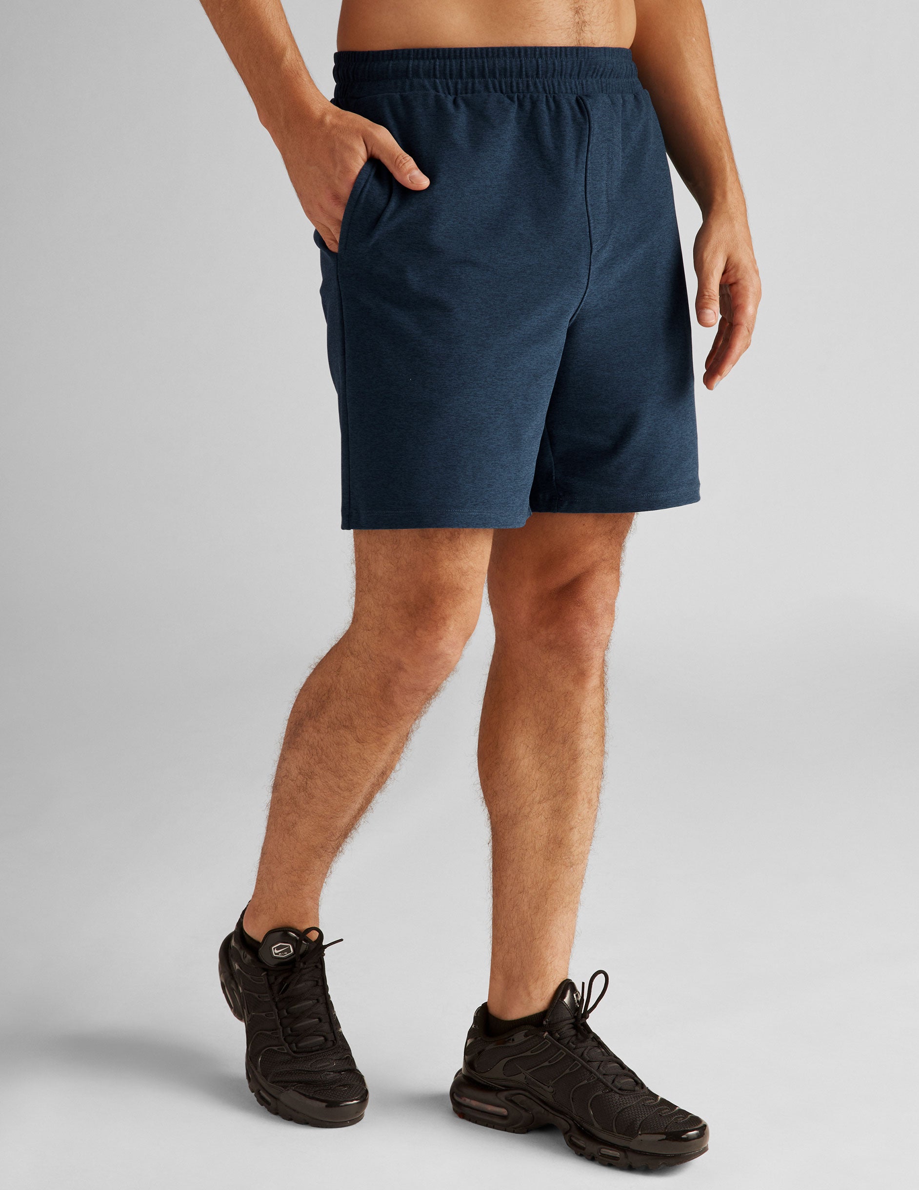 blue mens shorts