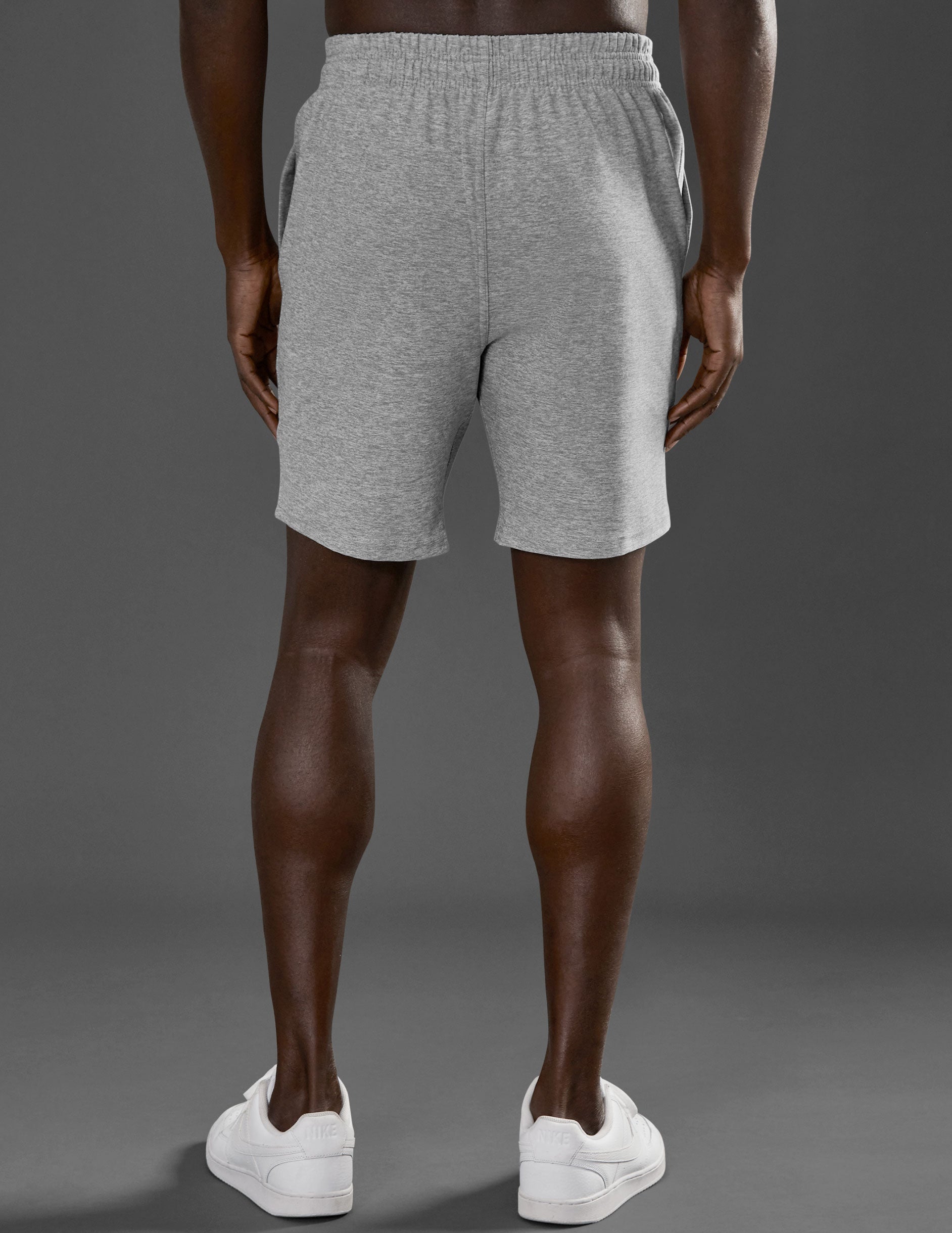 gray mens shorts