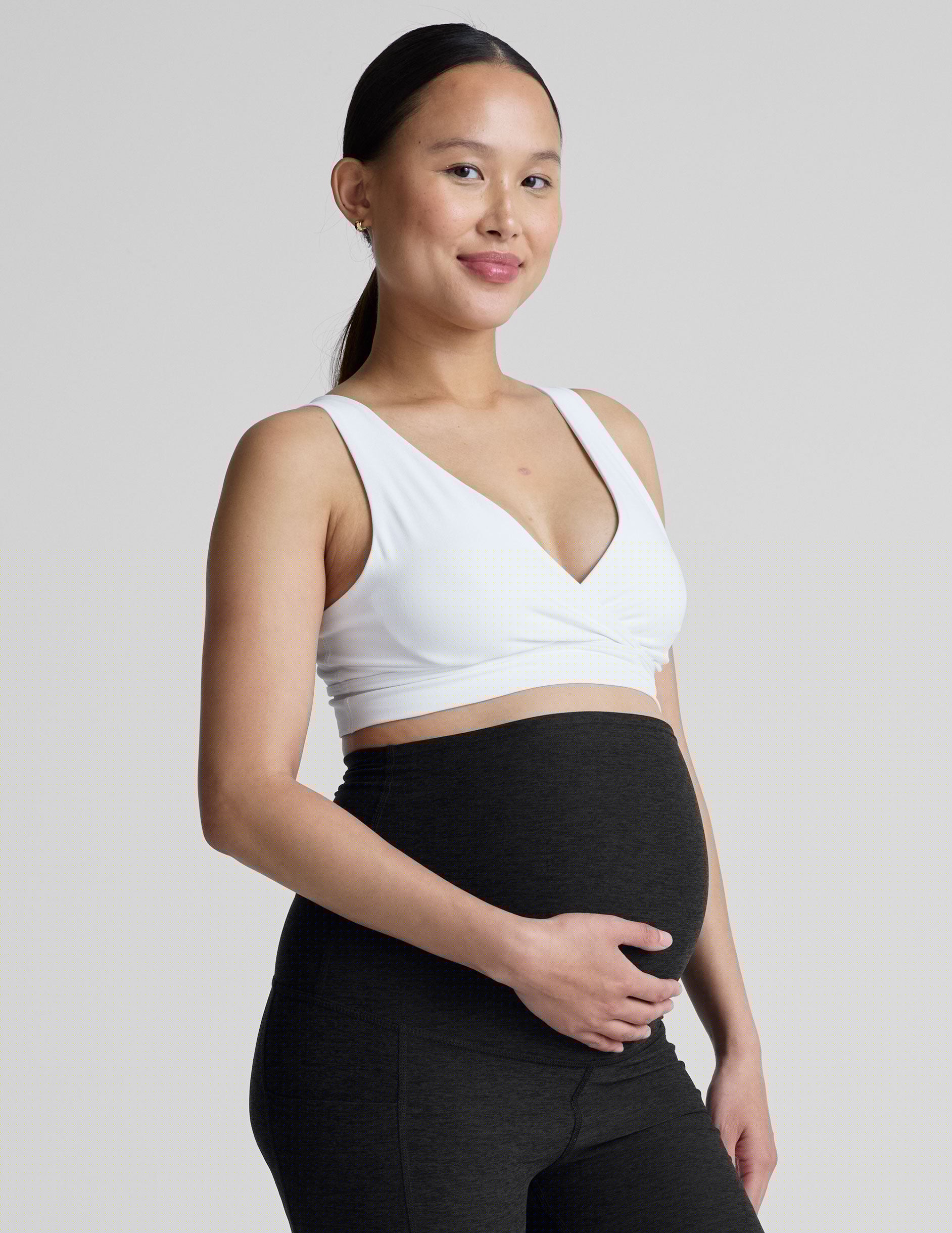 white nursing bra.