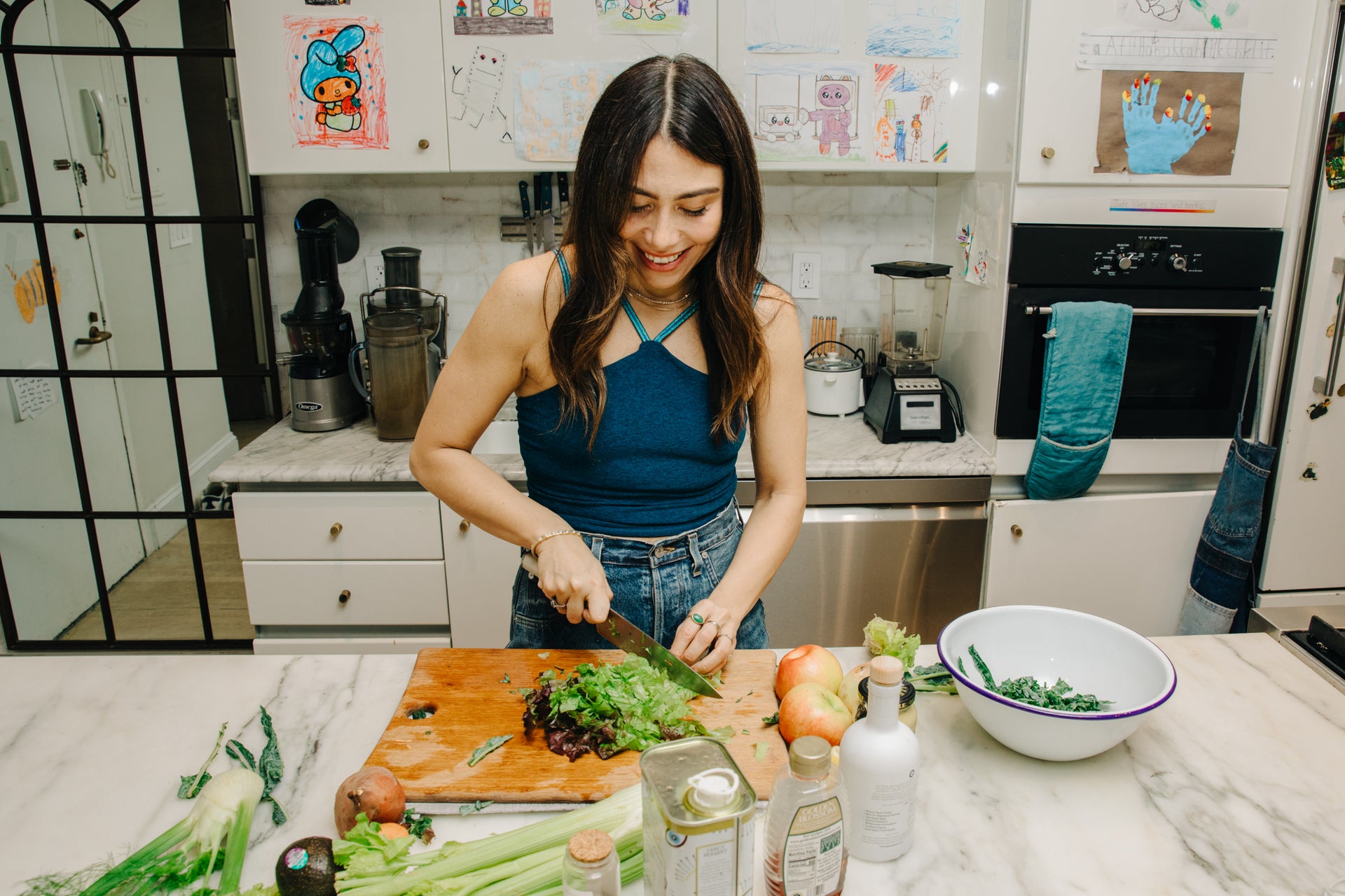 Beyond Yoga x Bonberi Mart Fall Harvest Salad Recipe