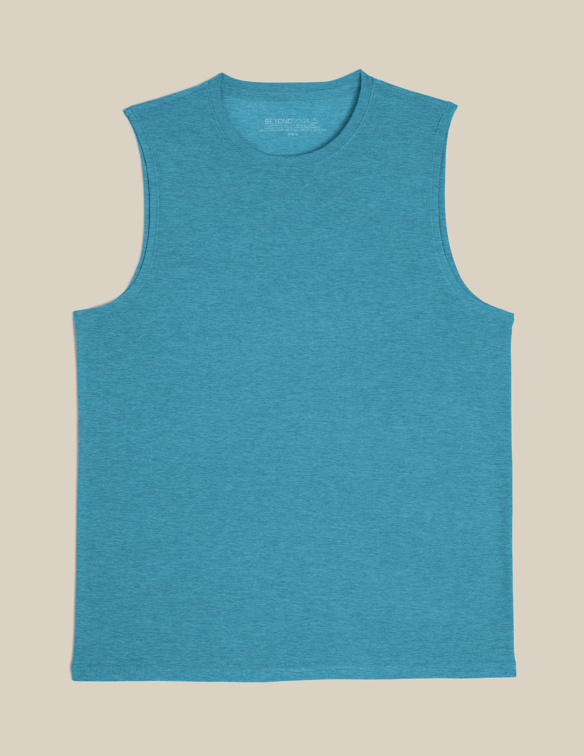blue mens muscle tank top. 