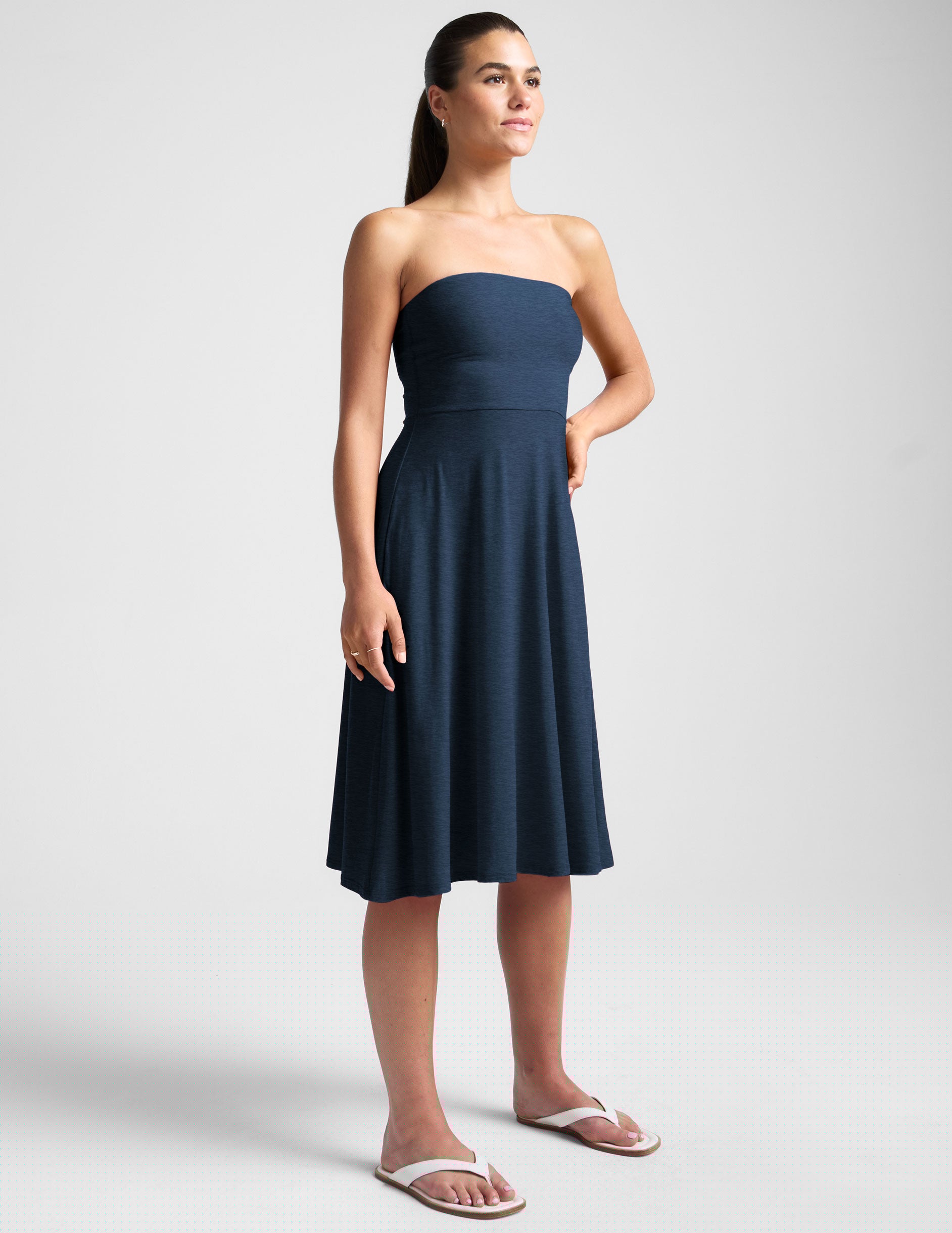Featherweight Strapless Dress