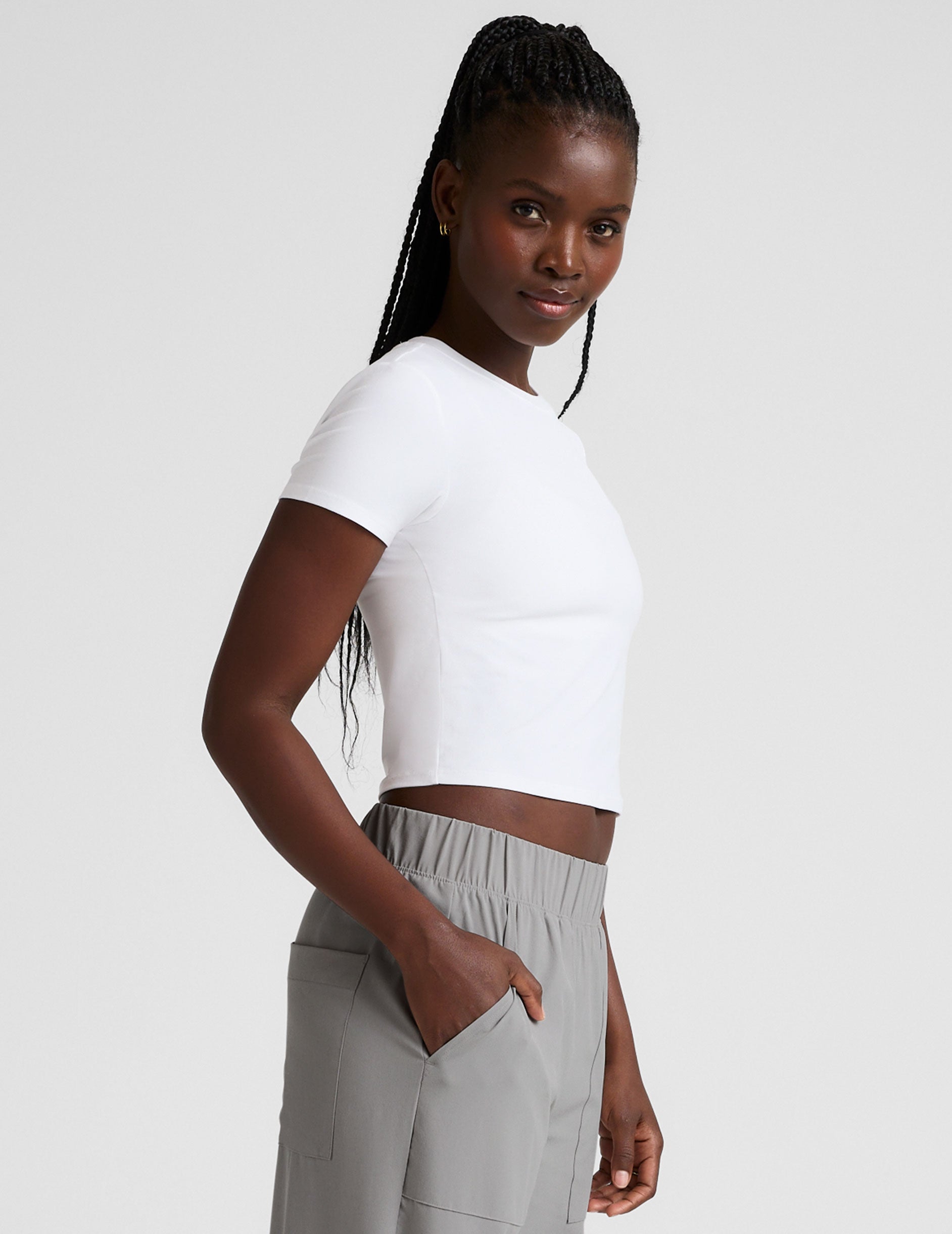 Featherweight Cropped Tee