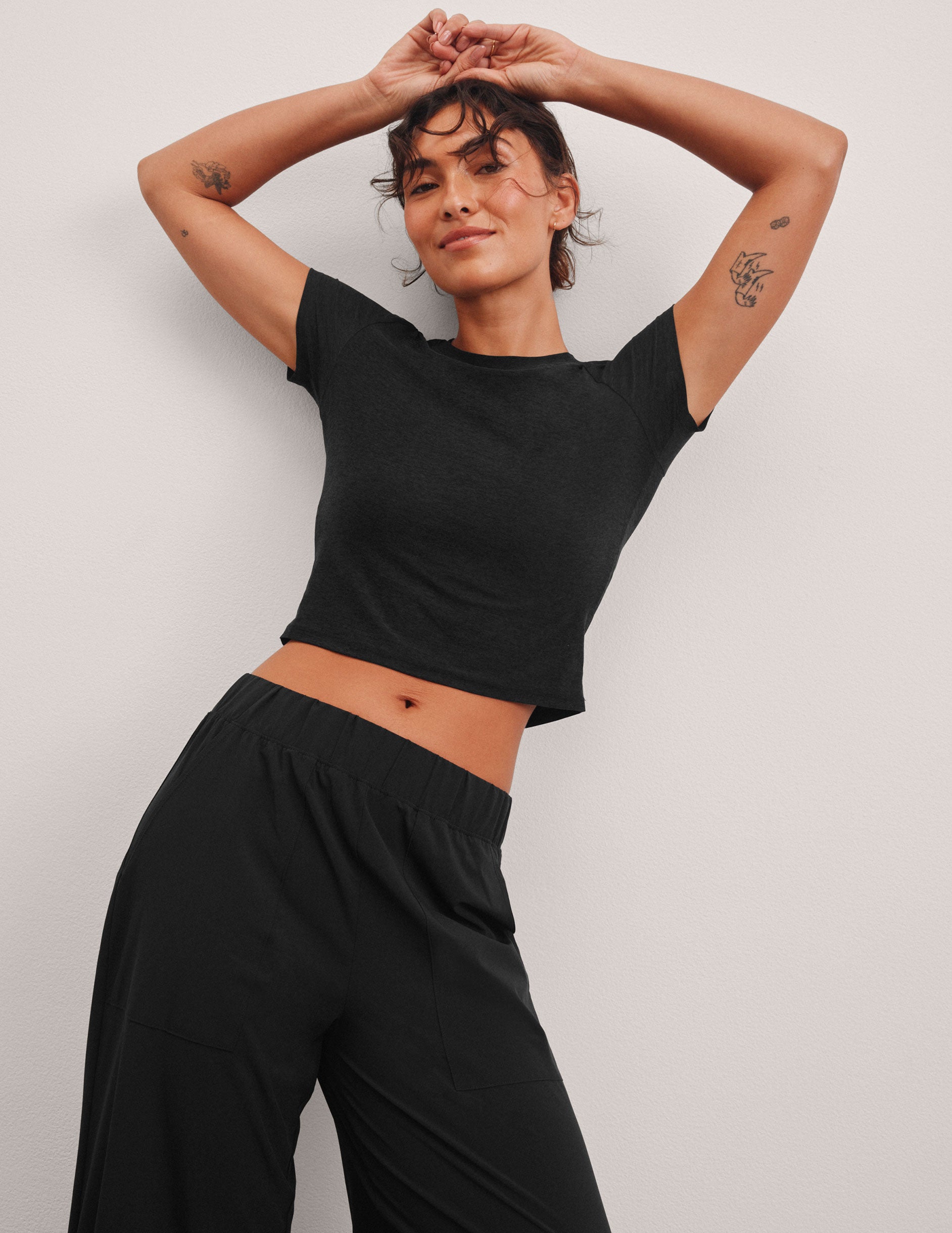 Featherweight Cropped Tee