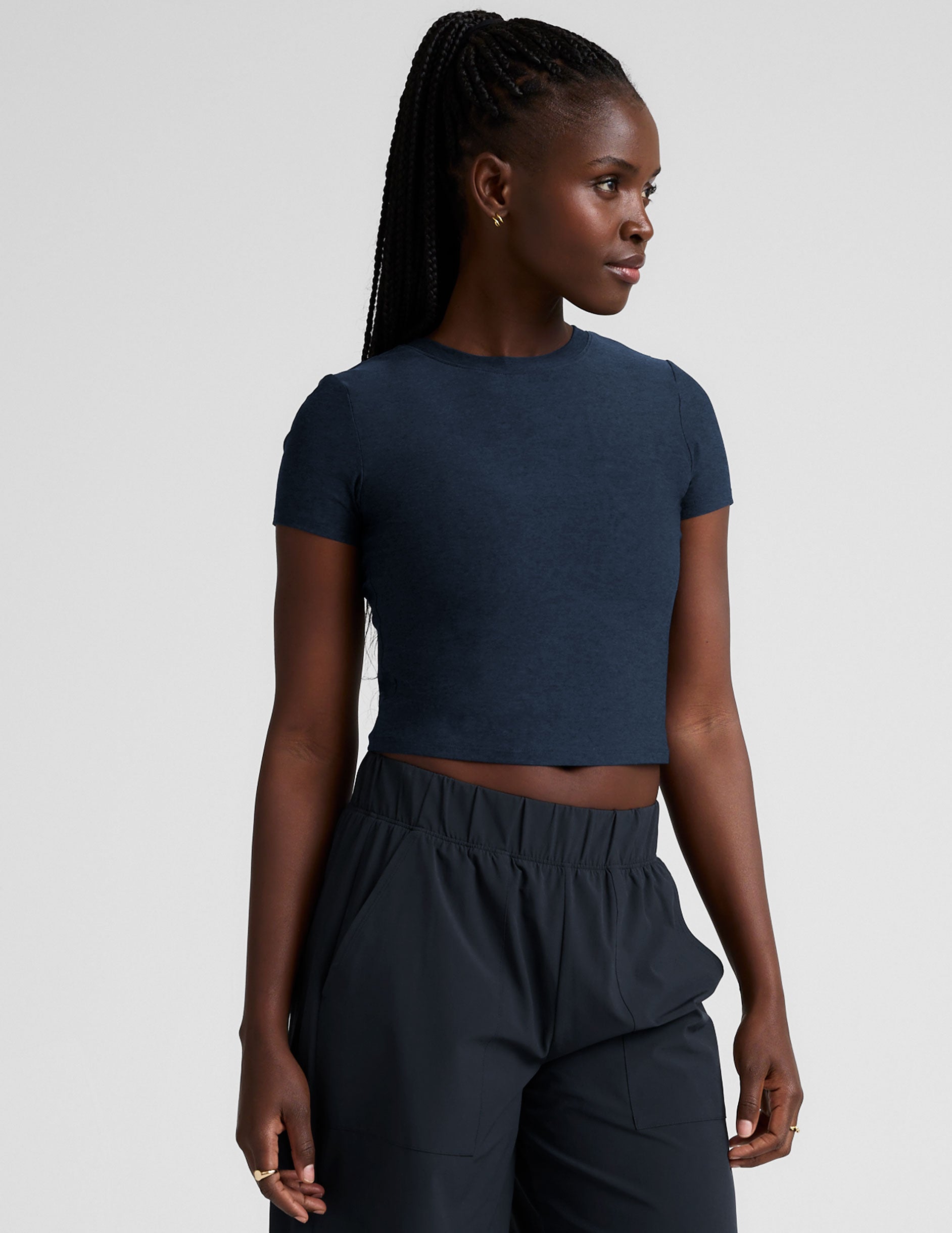 Featherweight Cropped Tee