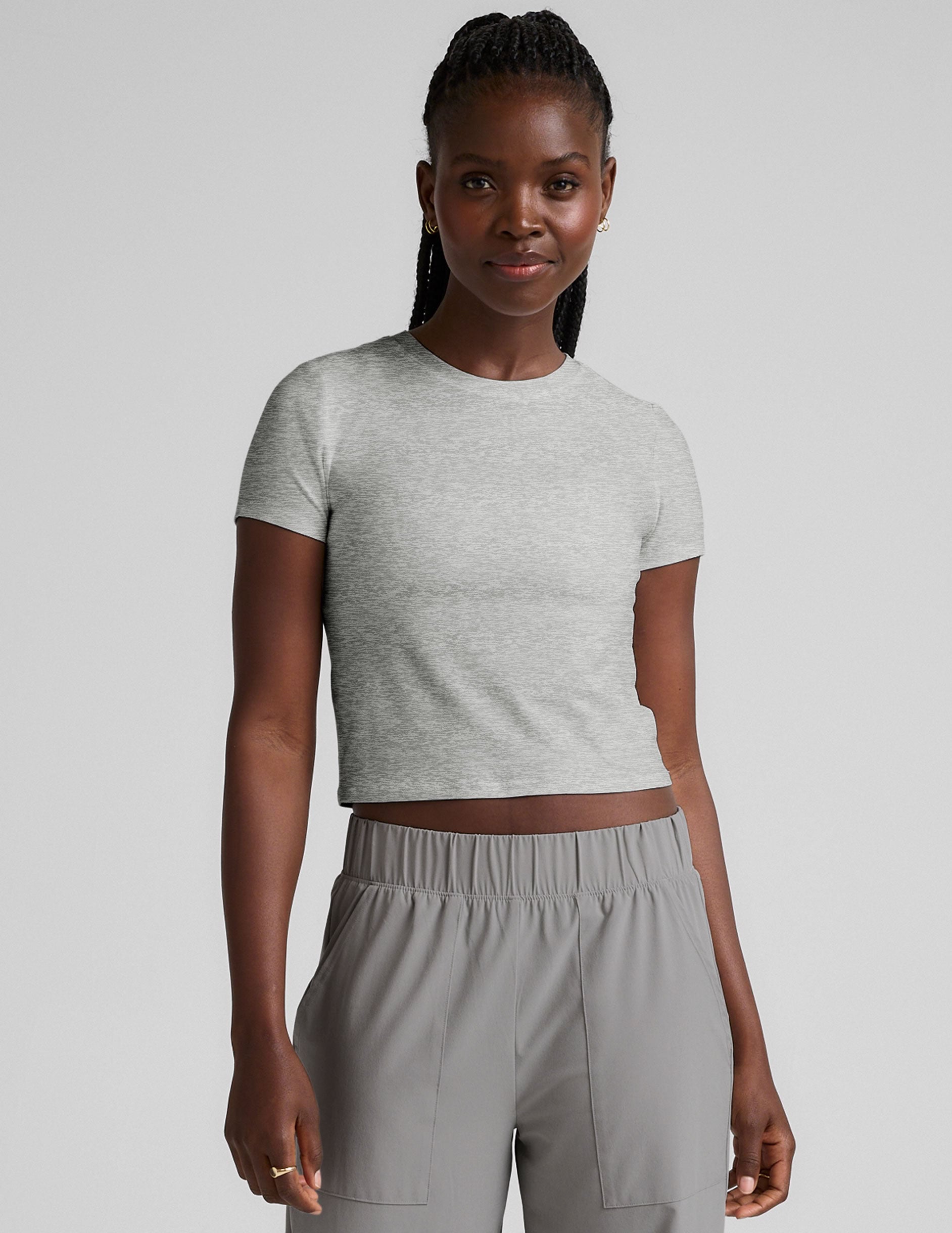 Featherweight Cropped Tee
