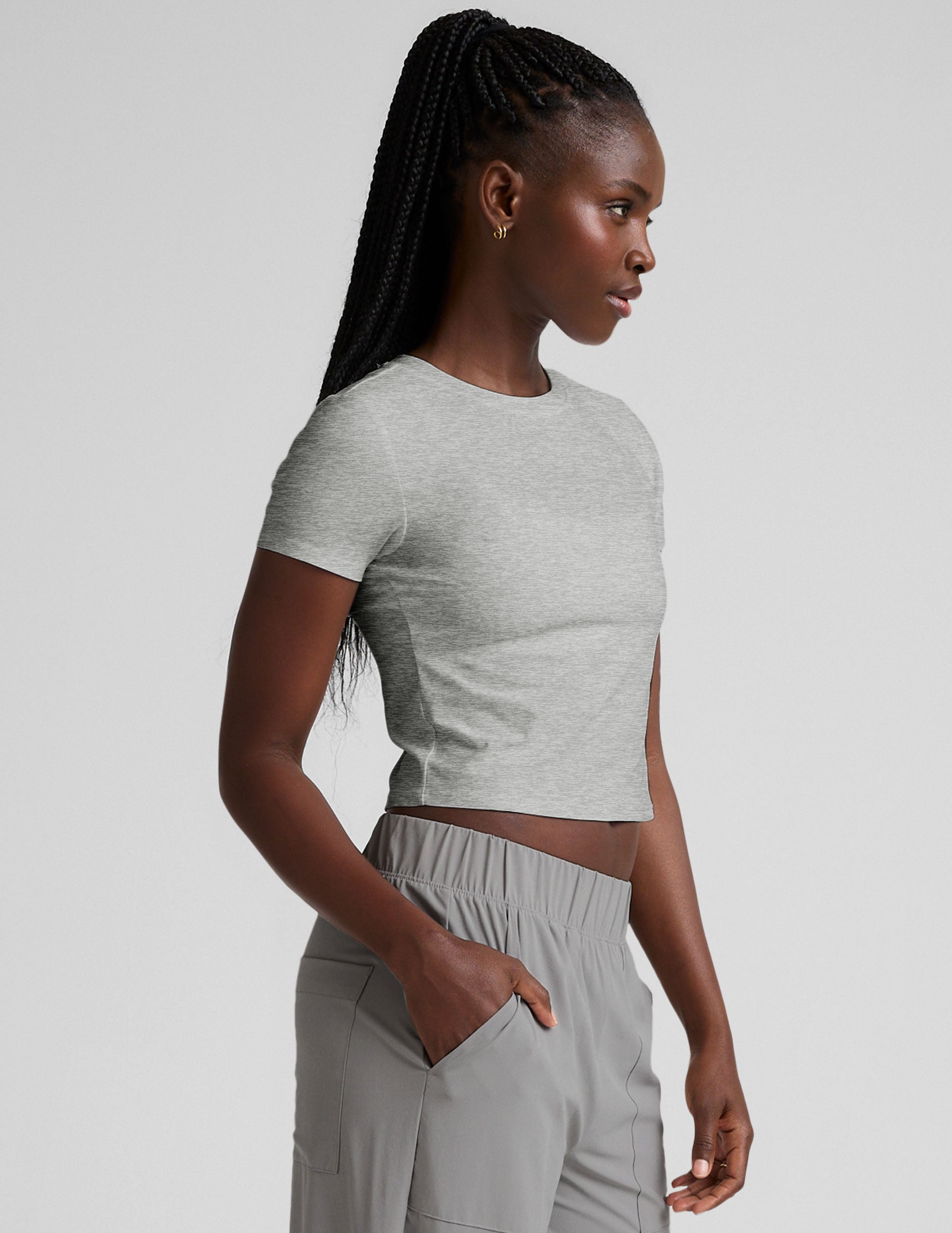Featherweight Cropped Tee