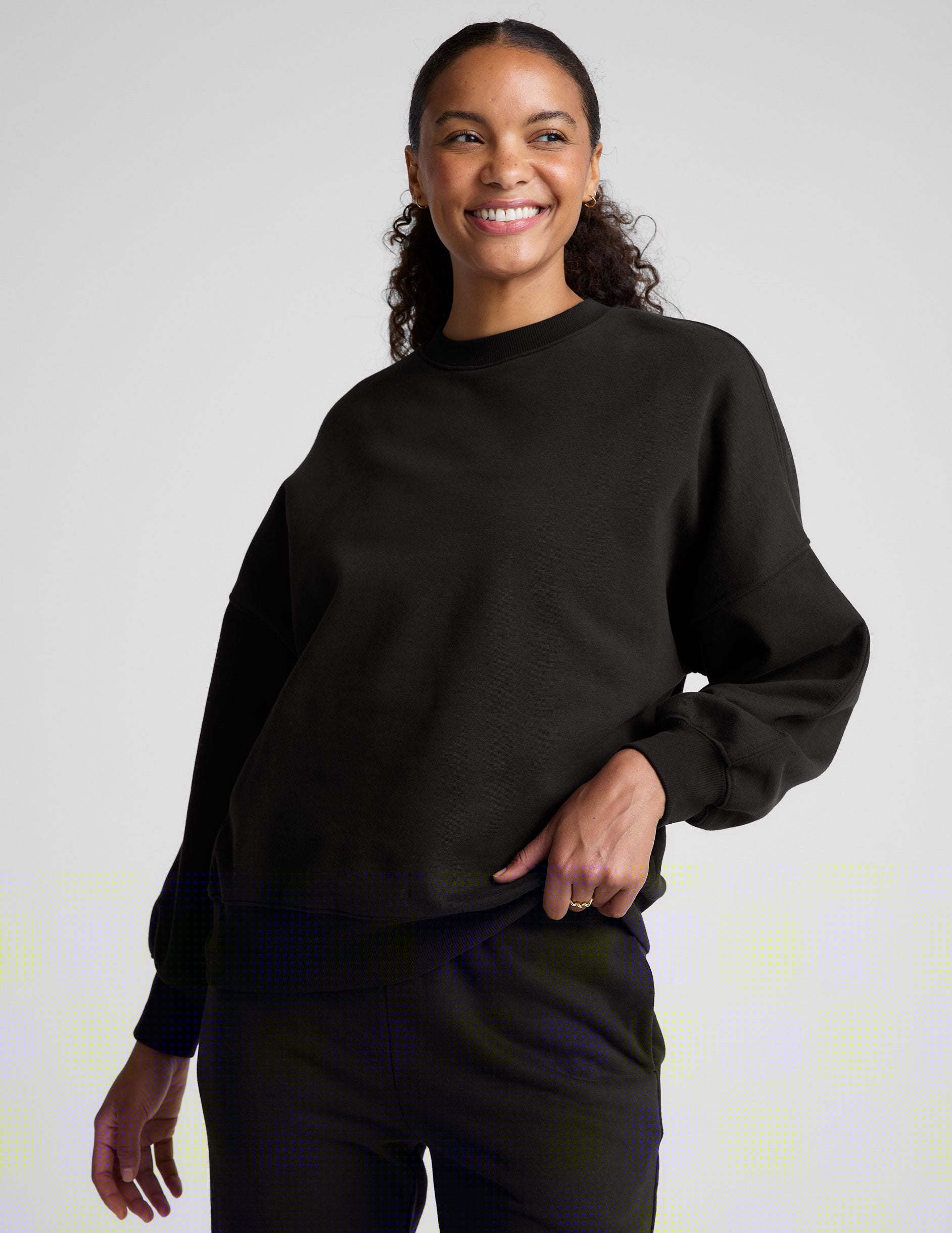 LuxeFleece Oversized Sweatshirt