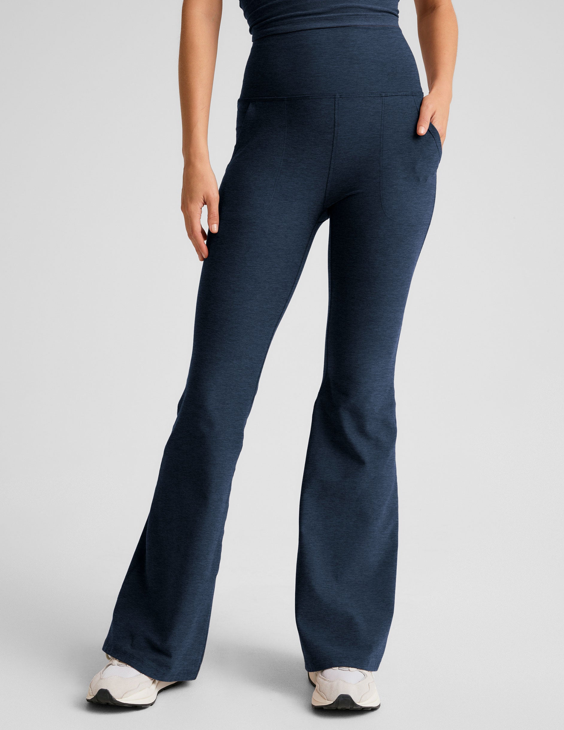 Spacedye All Day Flare High Waisted Pant