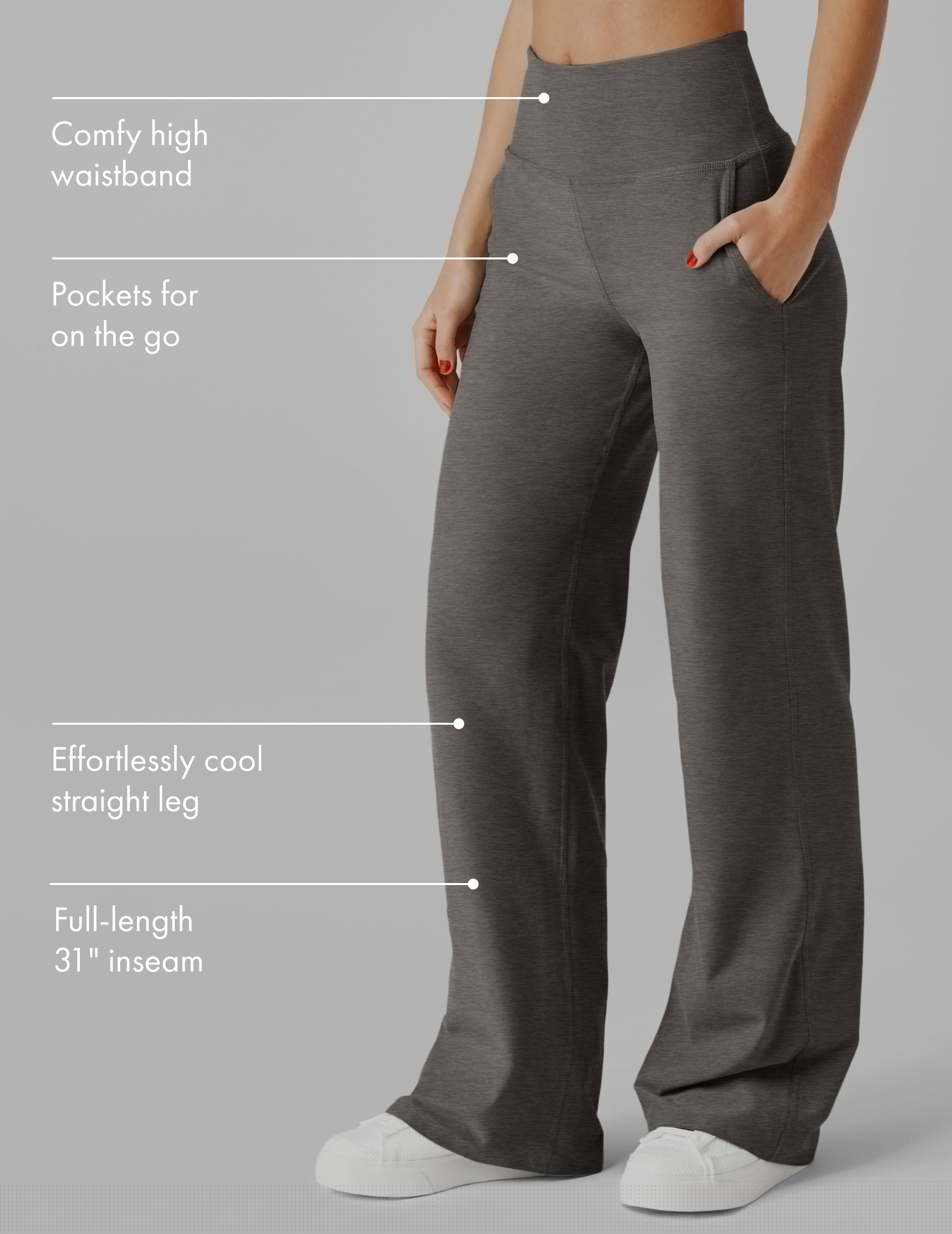 Spacedye Laid Back Wide Leg Pant