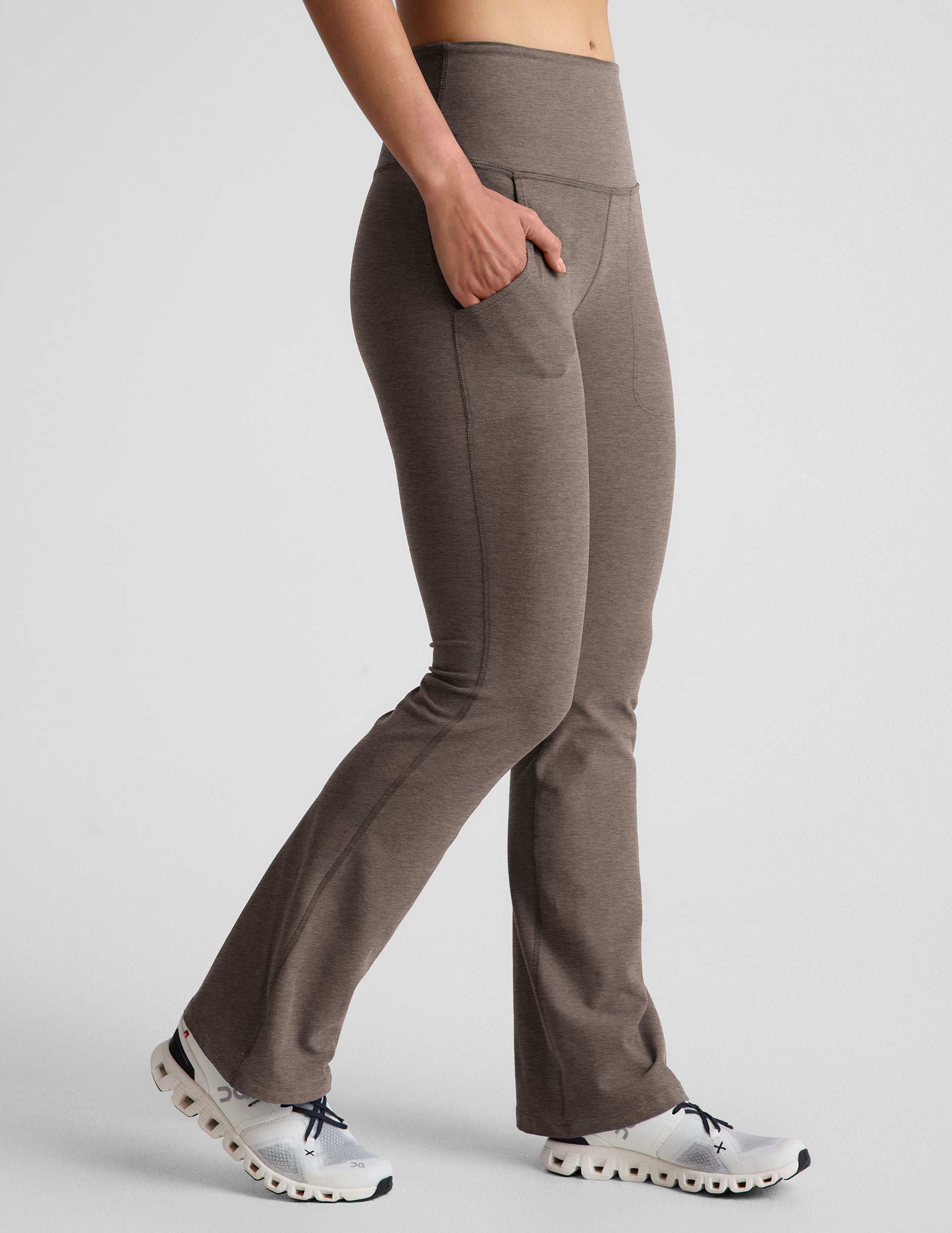 Spacedye High Waisted Practice Pocket Bootcut Pant