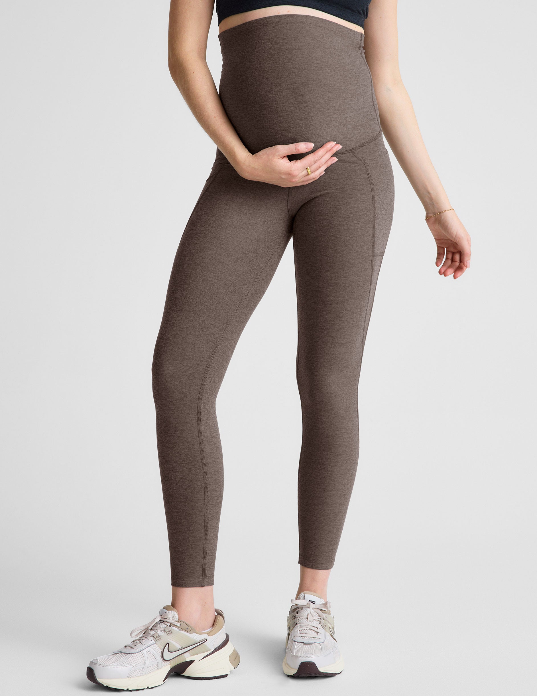 Spacedye Love the Bump Maternity Pocket Midi Legging