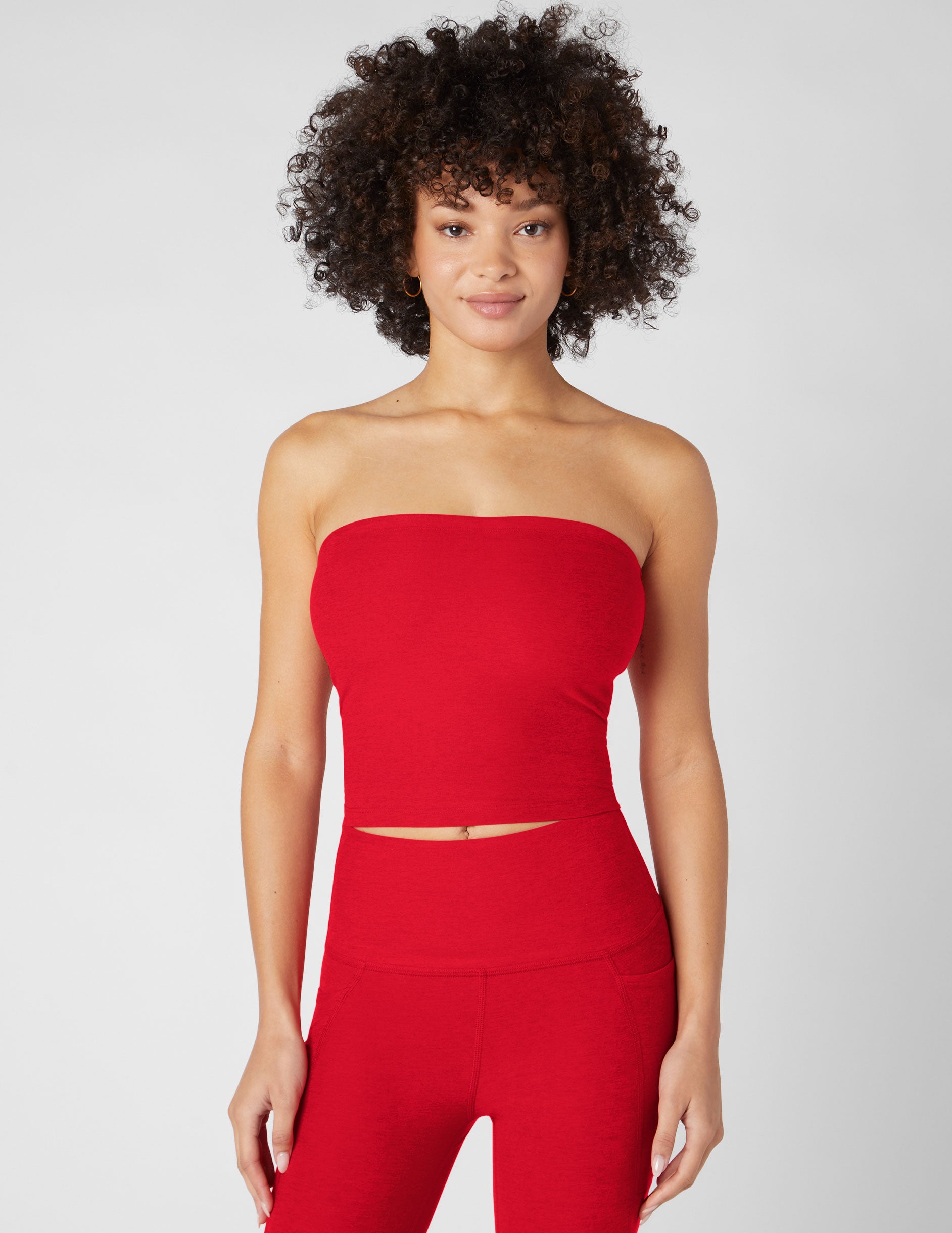 Spacedye Strapless Top