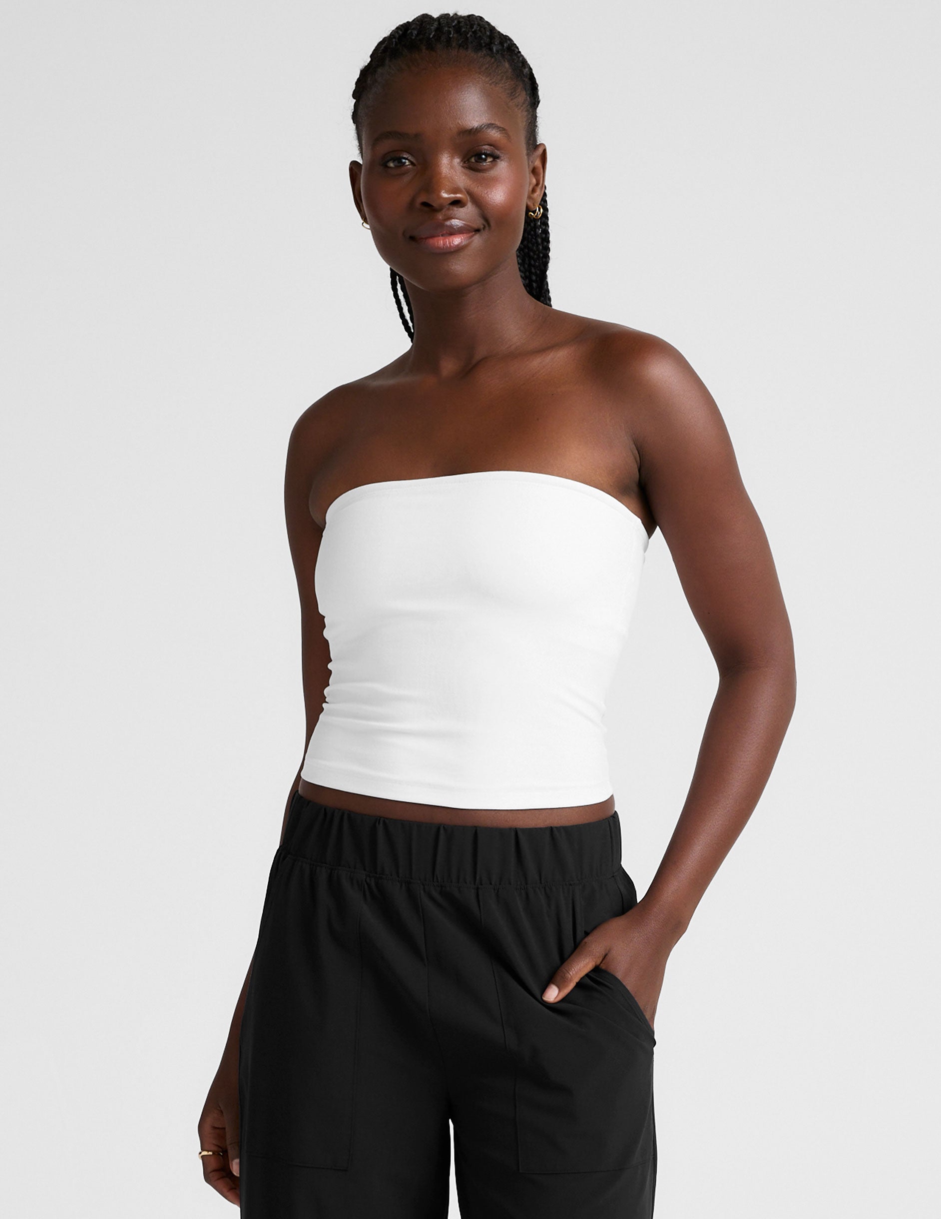 Spacedye Strapless Top