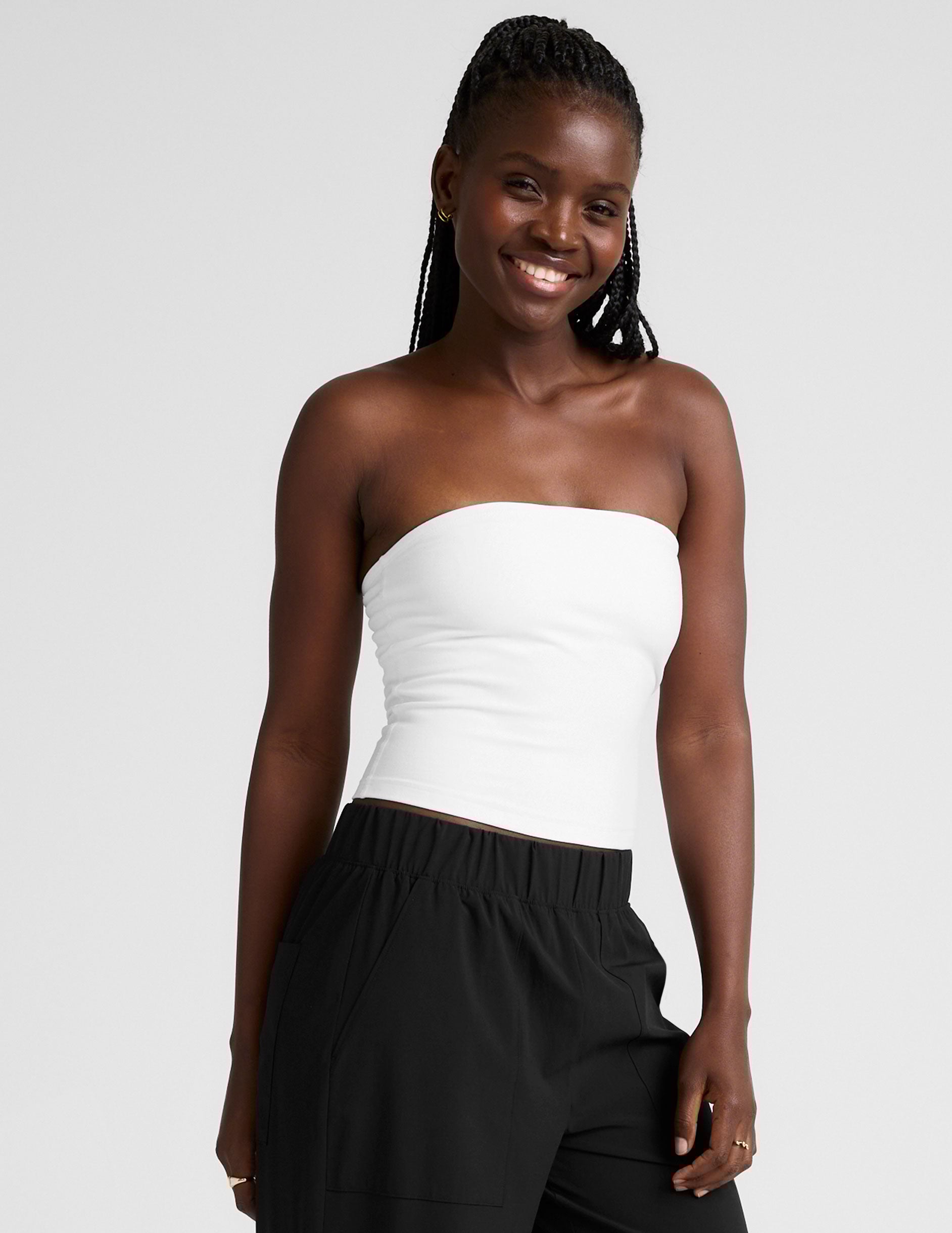 Spacedye Strapless Top
