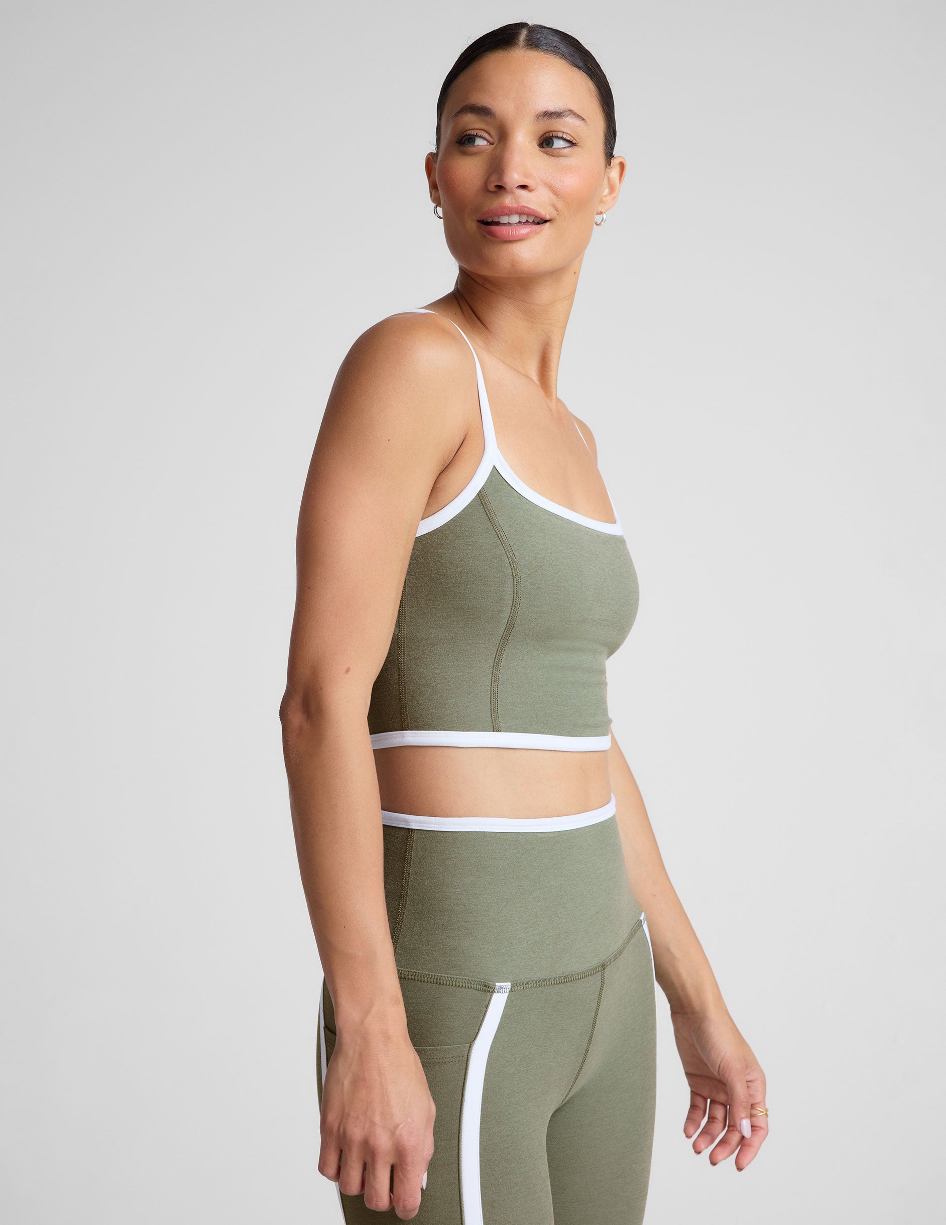 Spacedye New Moves High Cropped Tank