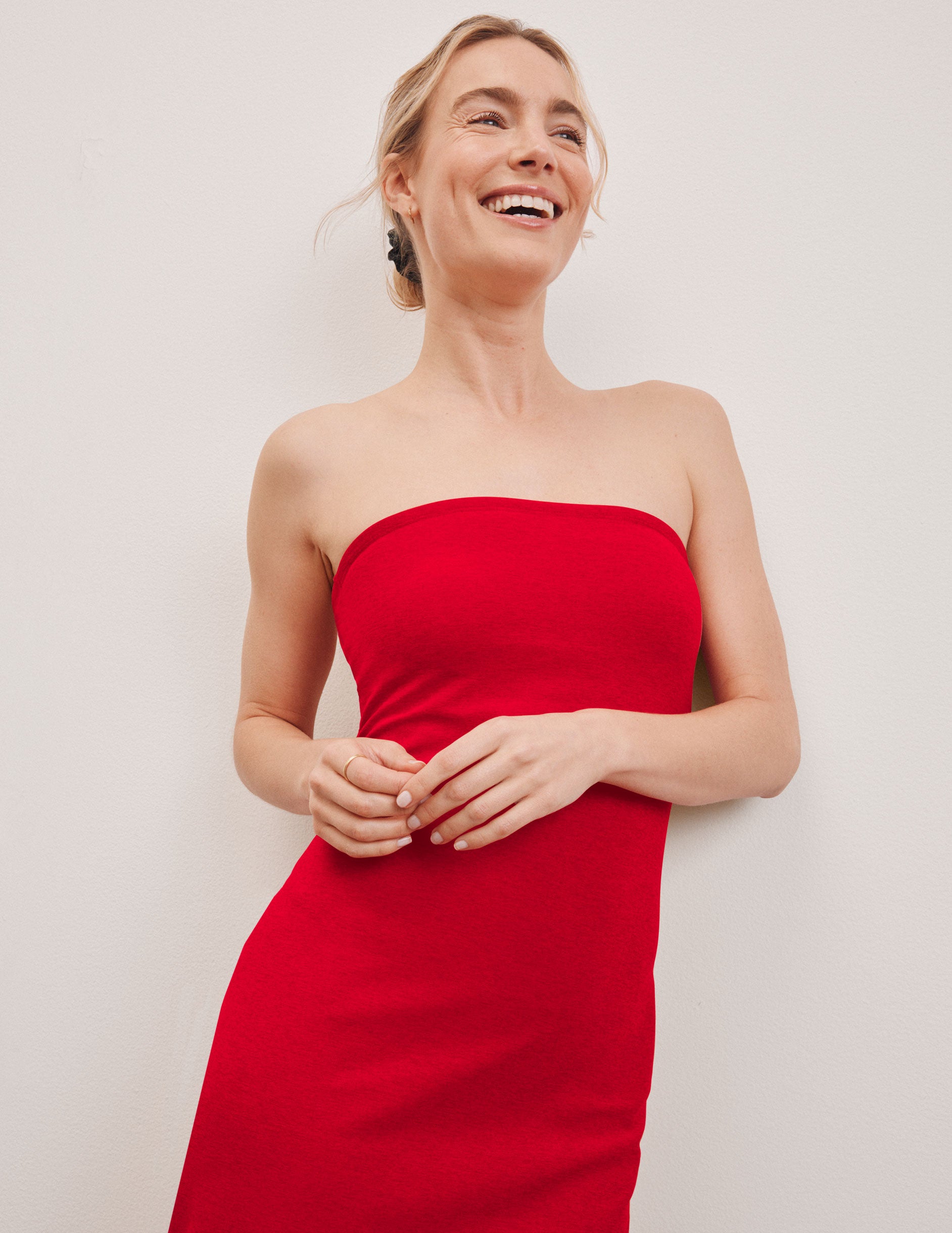 Spacedye Strapless Dress