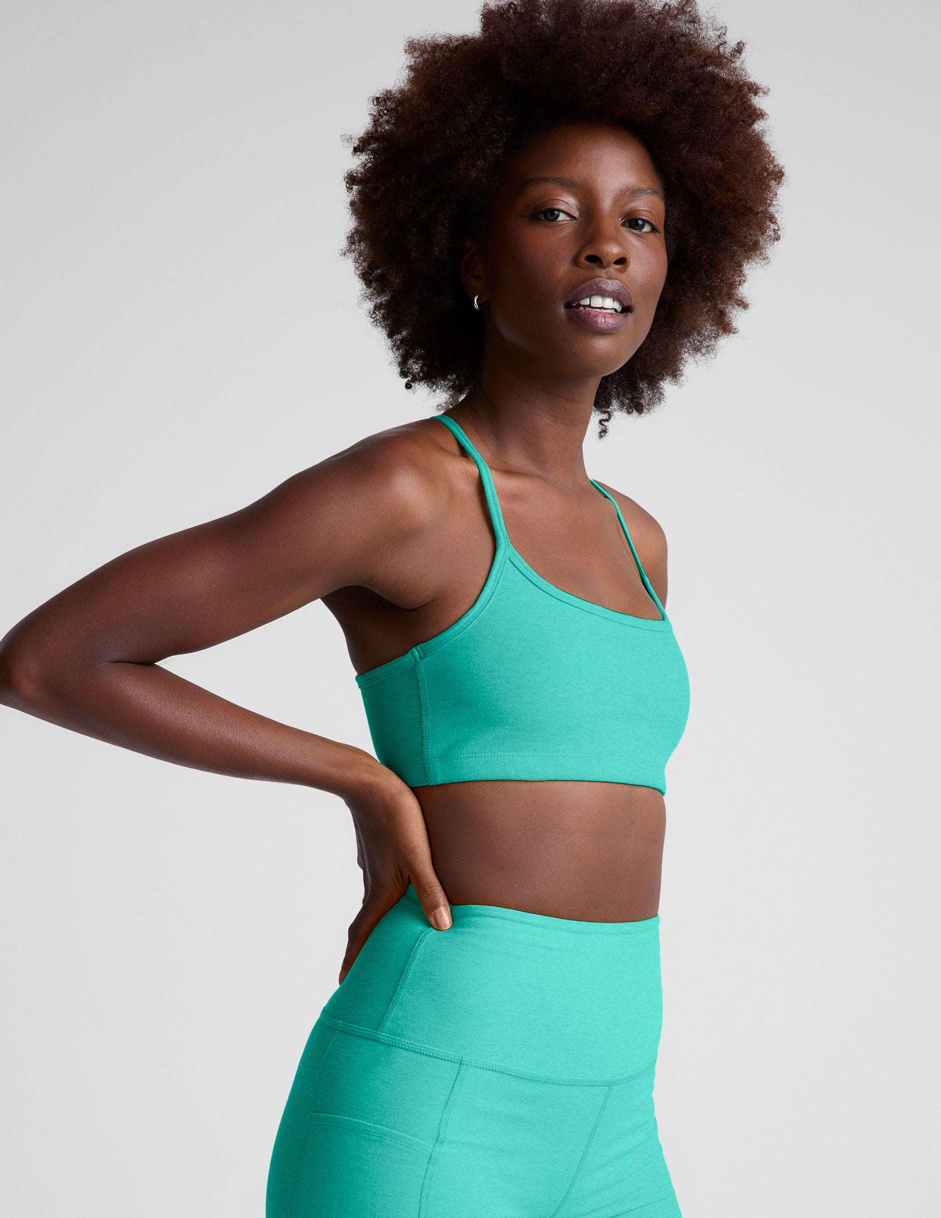 Spacedye Slim Racerback Bra