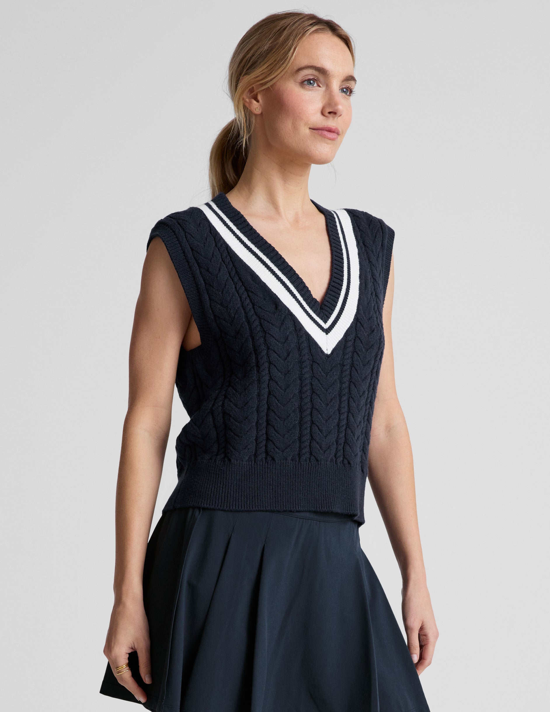 The Cable Knit Vest