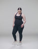 black maternity tank top