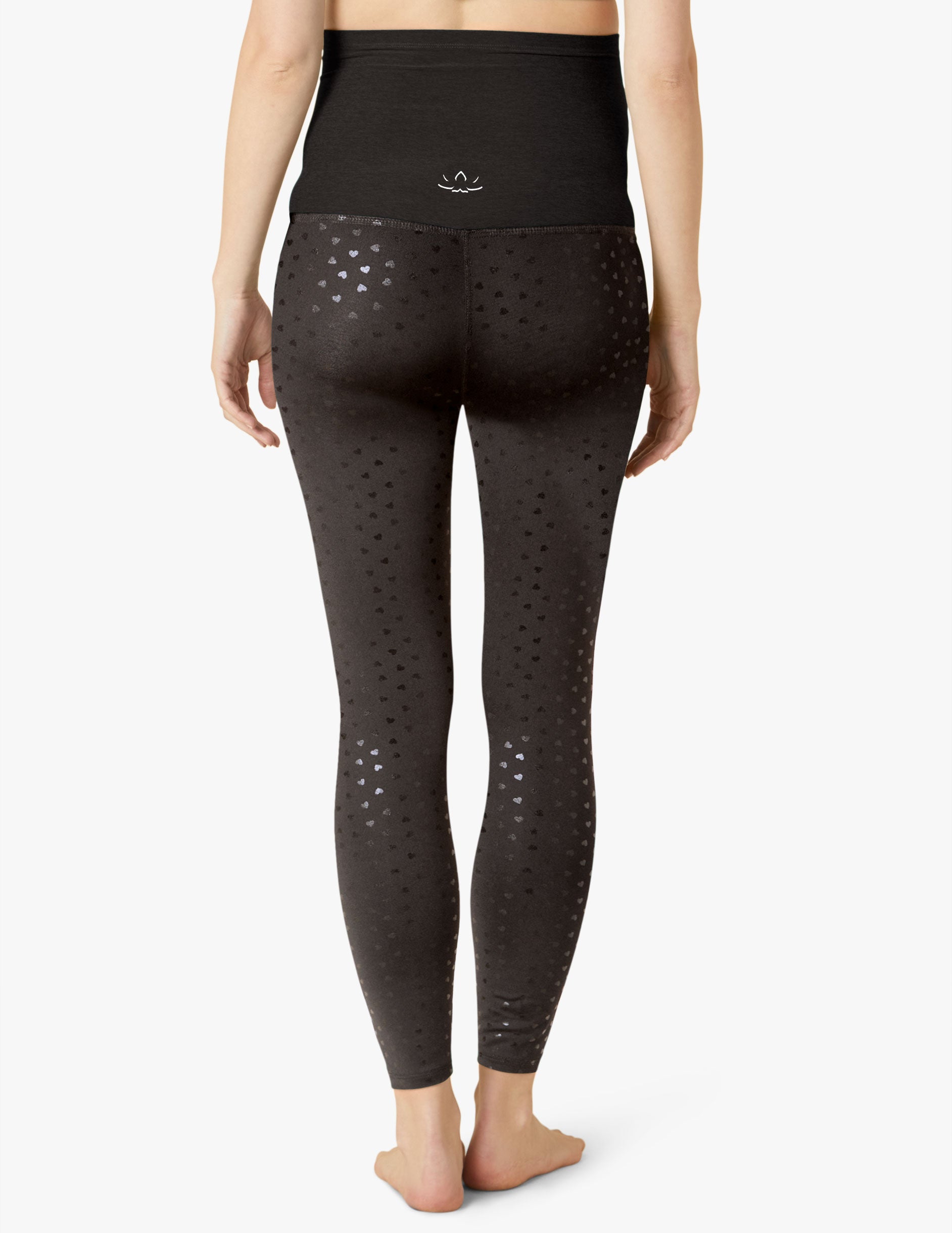 Hearts PowerShine High Waisted Maternity Midi Legging
