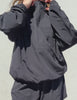 black half zip pullover